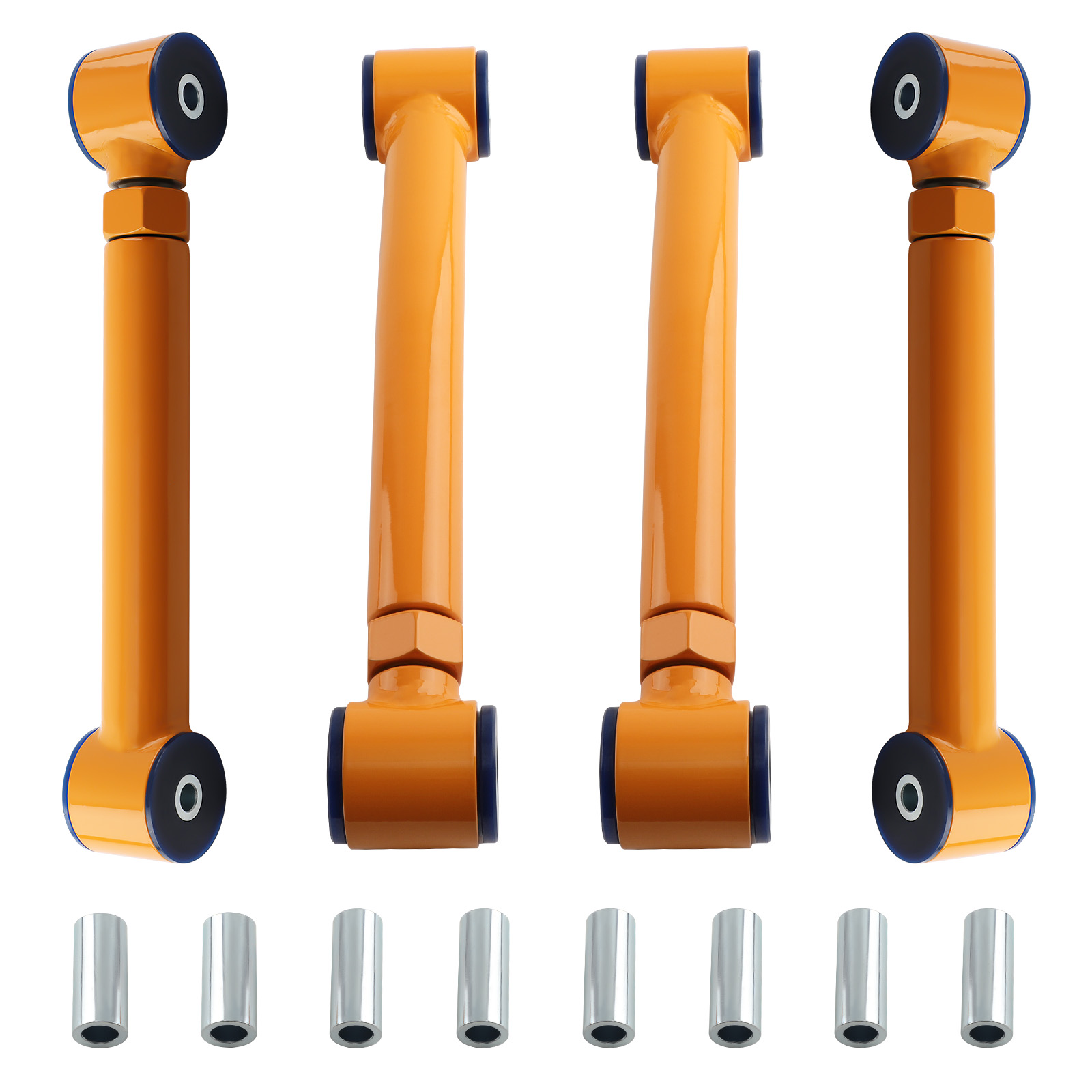 Suspension Kits 4pcs Adjustable Control Arms Set for Jeep Wrangler TJ 1997-2006