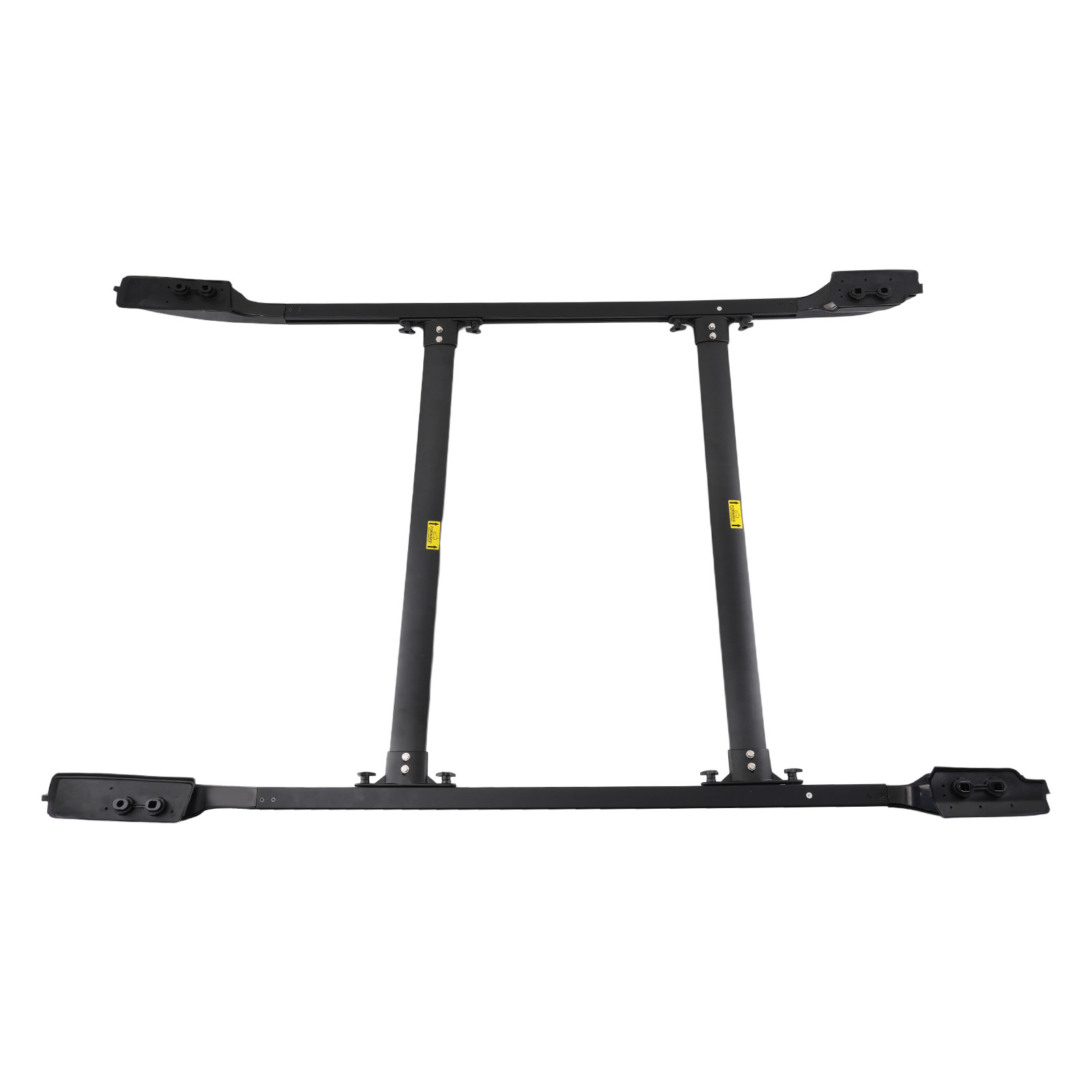 Roof Rails Rack Cross Bars Aluminium Black For Toyota RAV4 MK3 2006-2012