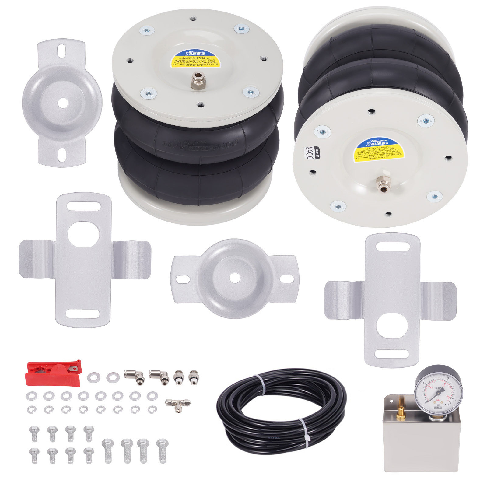 Rear Air Spring Bag Suspension Kit For Fiat ducato Peugeot Boxer 1994-2024 4 ton