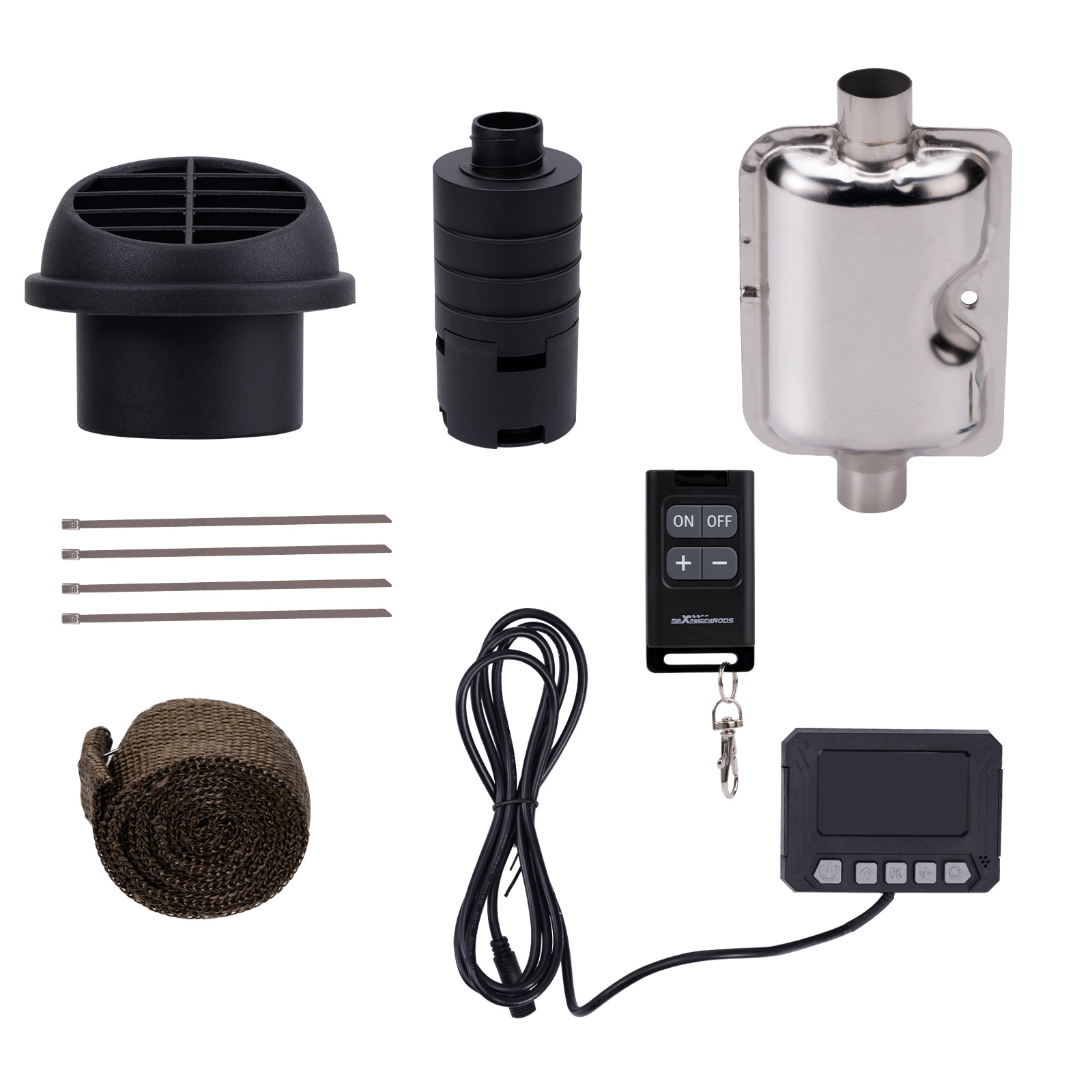 Chauffage d'appoint 5KW 12V diesel avec application LCD Bluetooth for camion