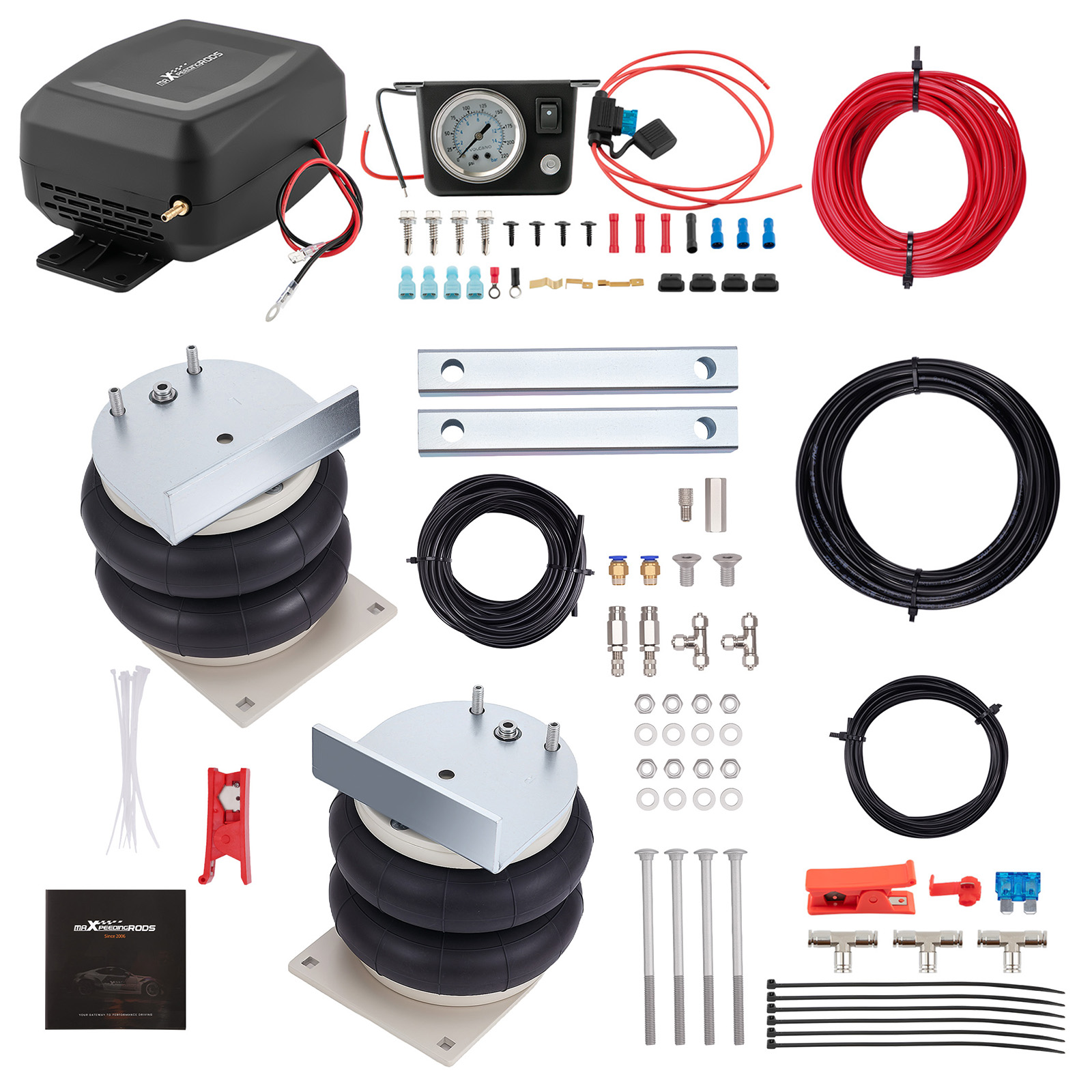 Rear Air Suspension Compressor Kit for Renault Master Vauxhall Movano 2010-2022