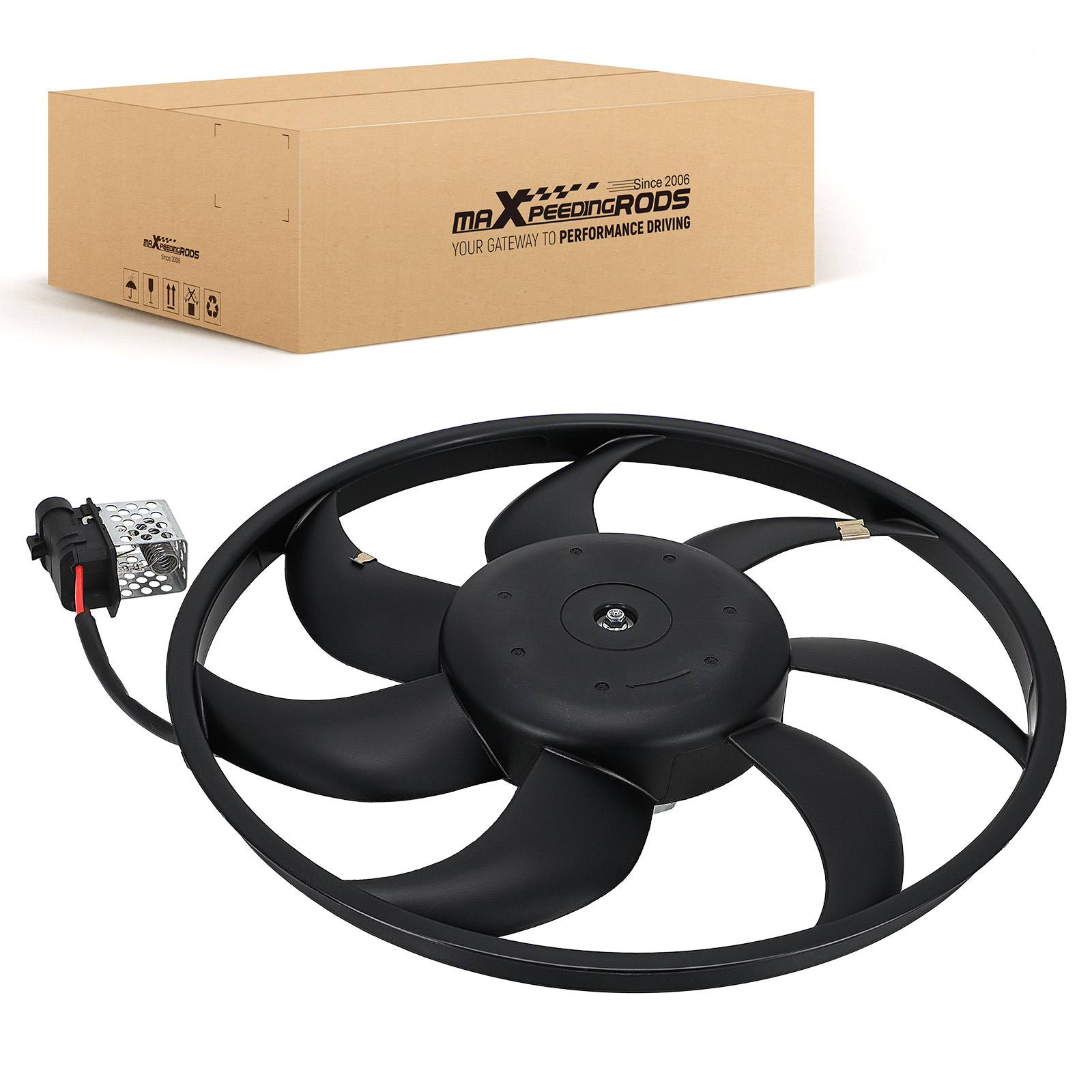 Ensemble Ventilateur for Vauxhall Zafira MK II B 1.6 1.8 2005-2014 1341386