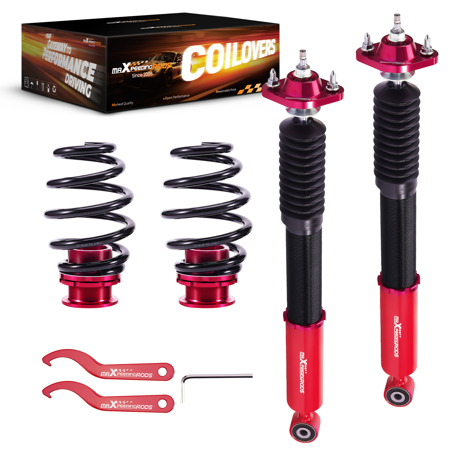 Rear Coilovers for BMW 3 Sereis E46 Coupe & Saloon 1998-2006 316 330 328 325 323