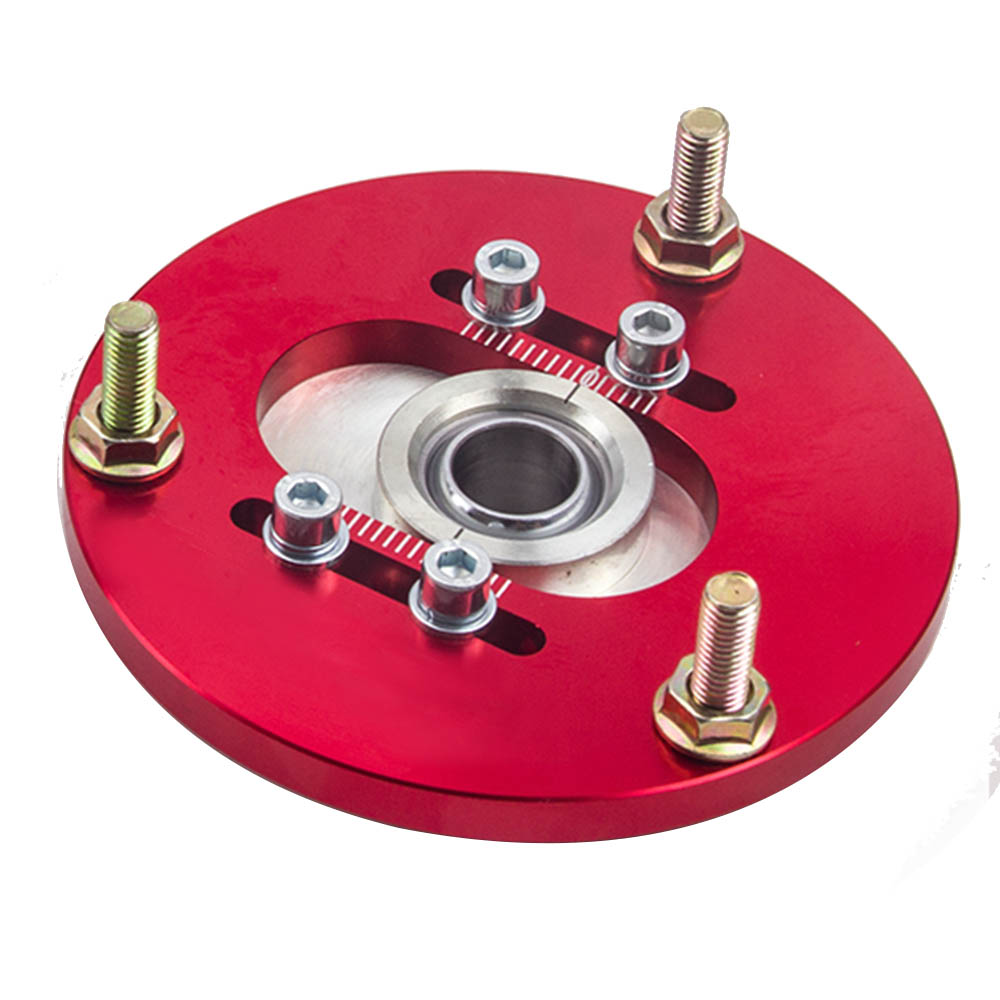 Coilover Suspension Camber Plates For BMW 3 Series E36 1991–1998 Red