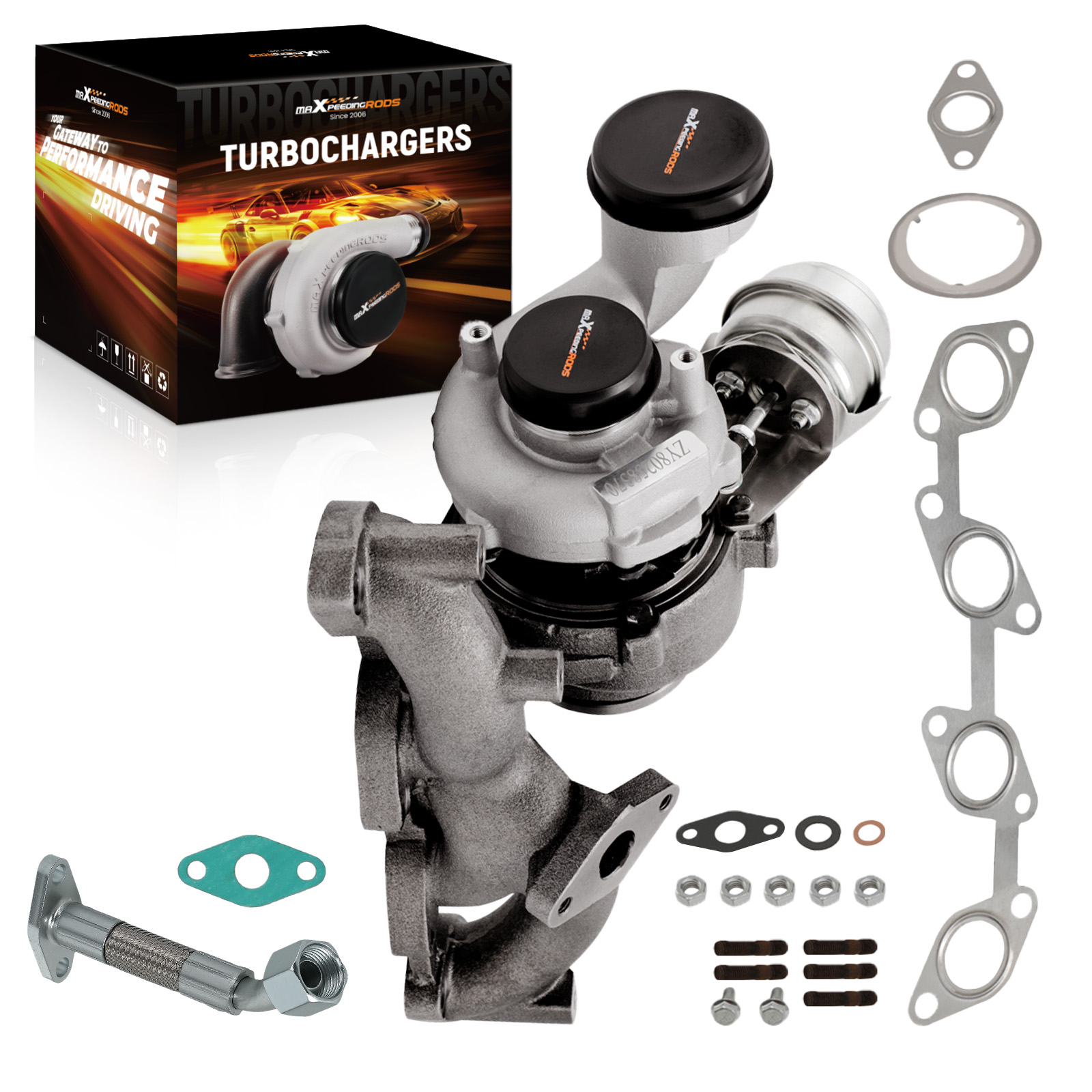Engine Turbo for Skoda Octavia II MK2 2.0 TDI BSY BKD 140HP 103KW 03G253019H
