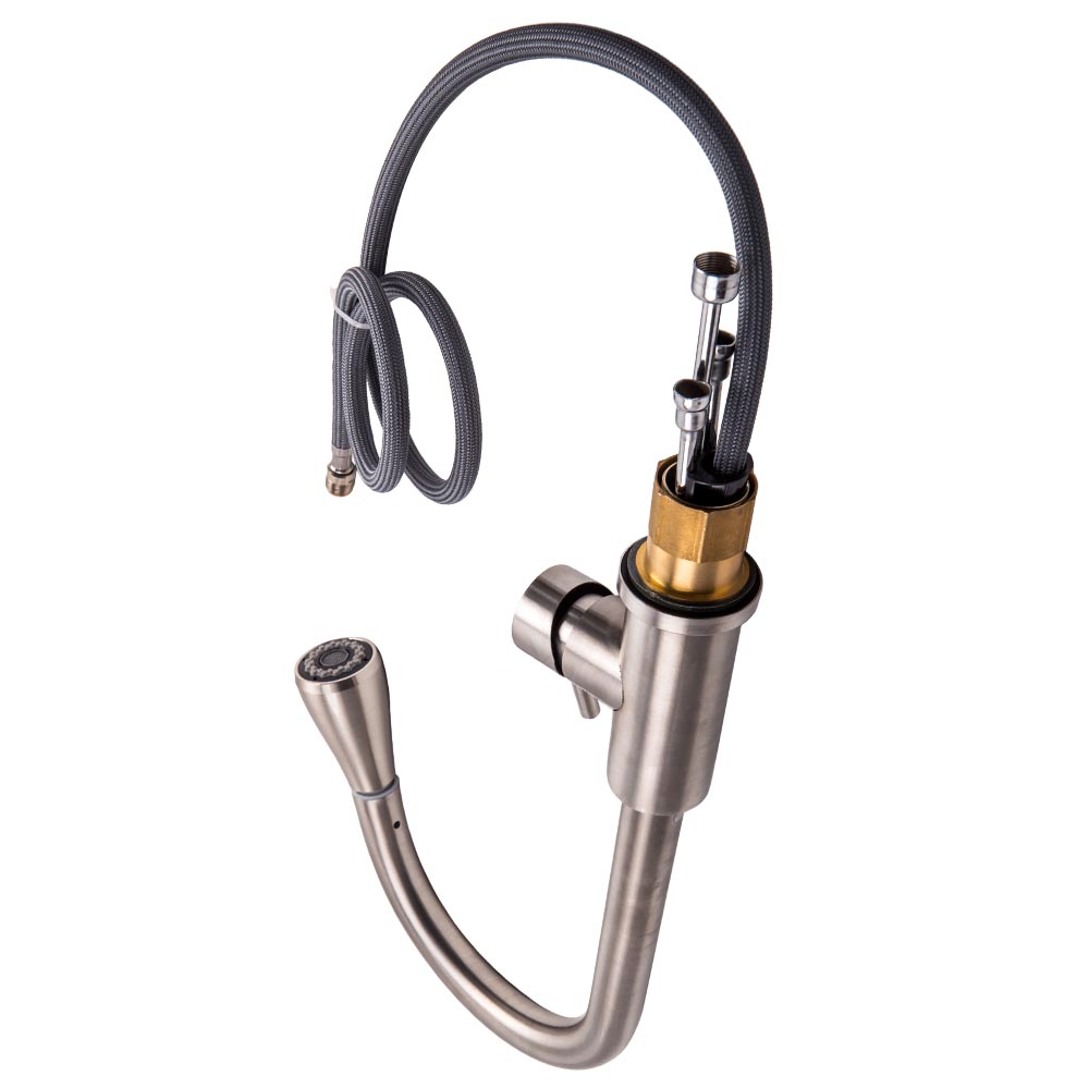 Küchenspüle Wasserhahn Mischbatterie Auszieh Sprühgerät Anti