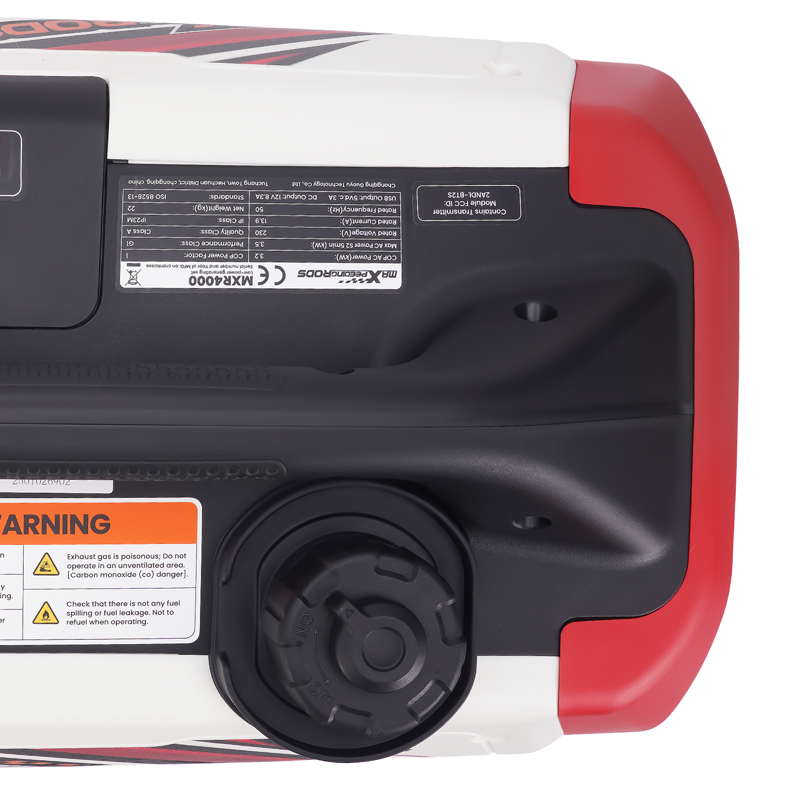 3.5KW MAX Groupe électrogène Inverter essence Générateur Bluetooth D'onduleur