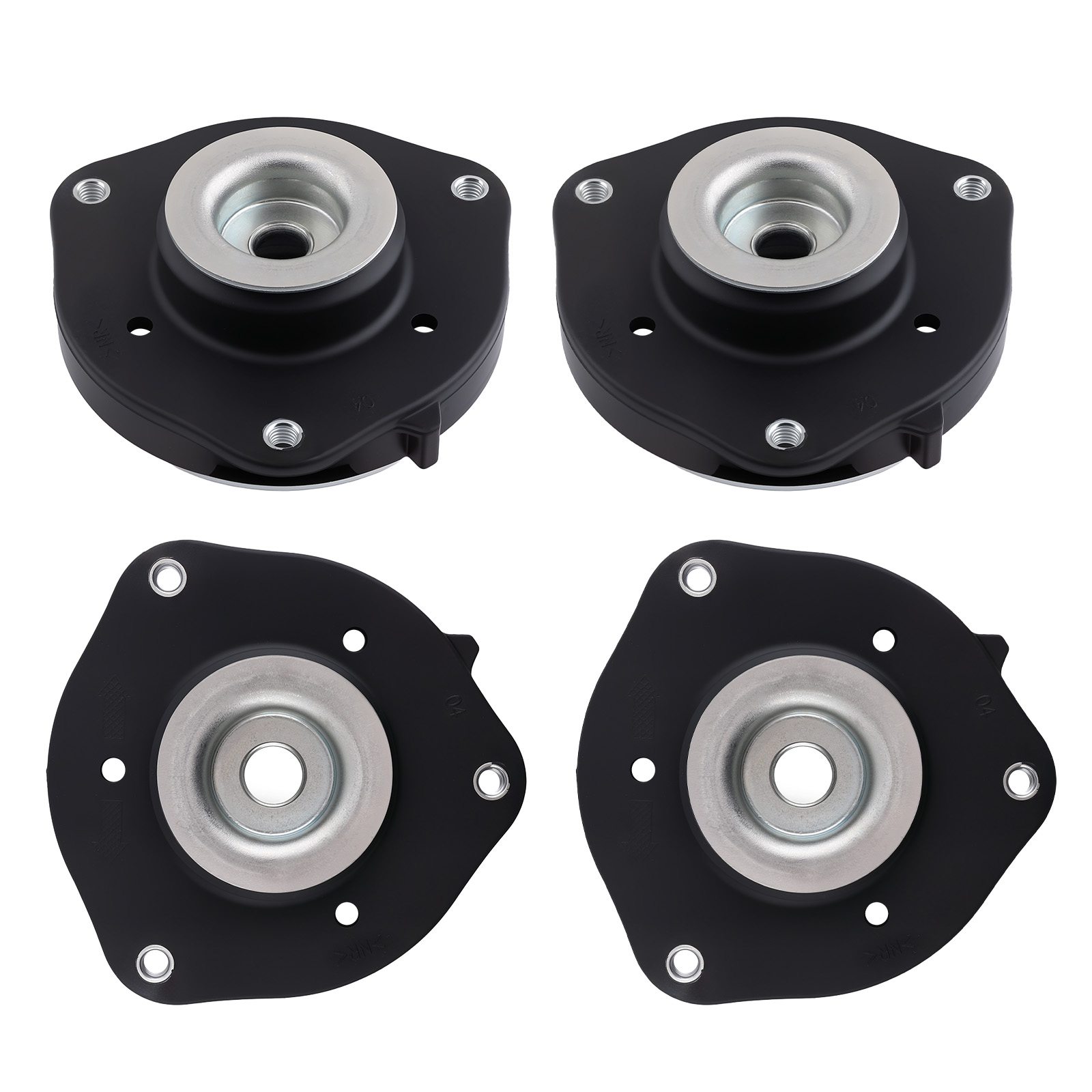 2 AMORTISSEUR+COUPELLE+KIT PROTECTION for Audi A3 8P Seat ALTEA LEON Kit