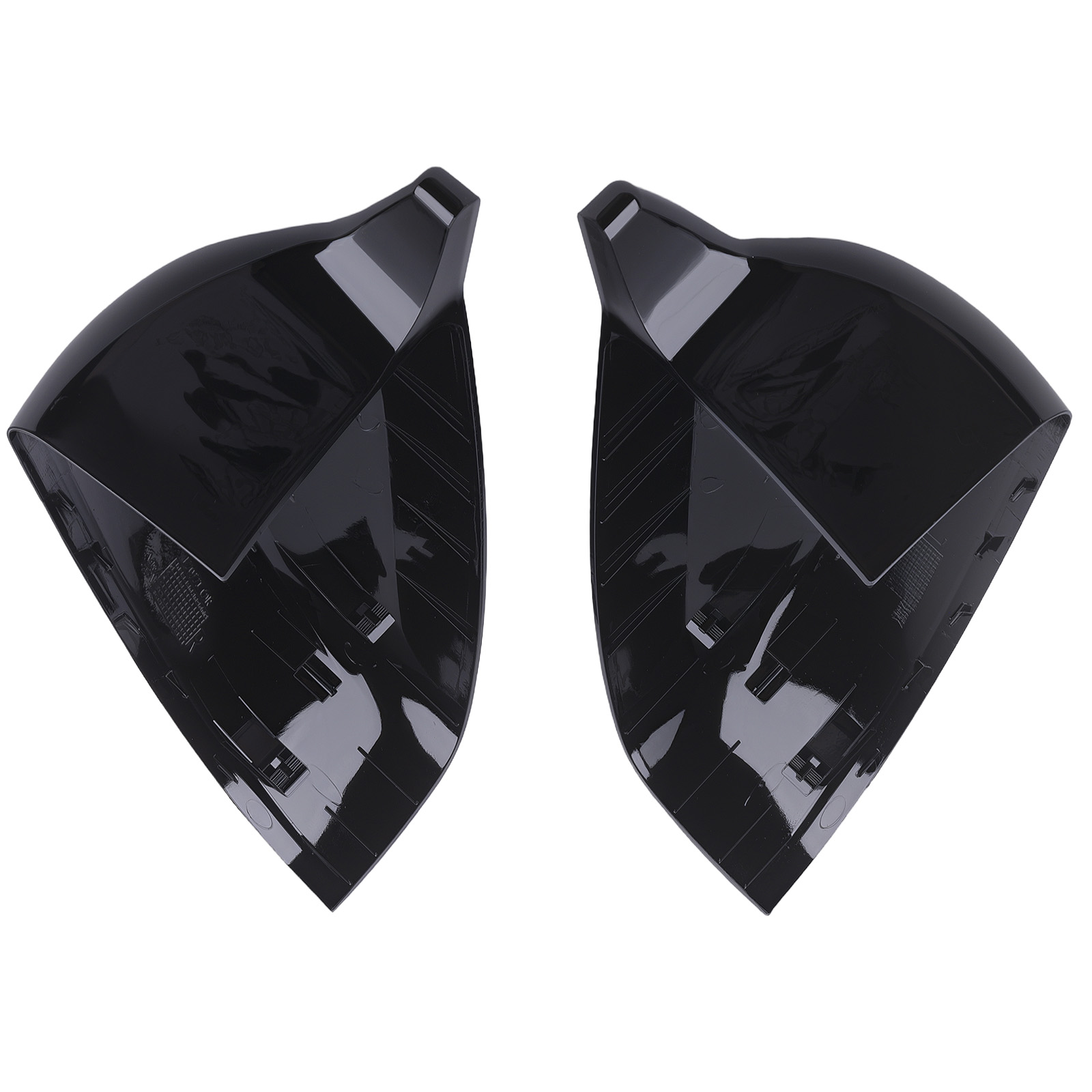 Wing Mirror Cover Caps for BMW X5 E70 X6 E71 07-13 51162182697 Gloss Black  Pair