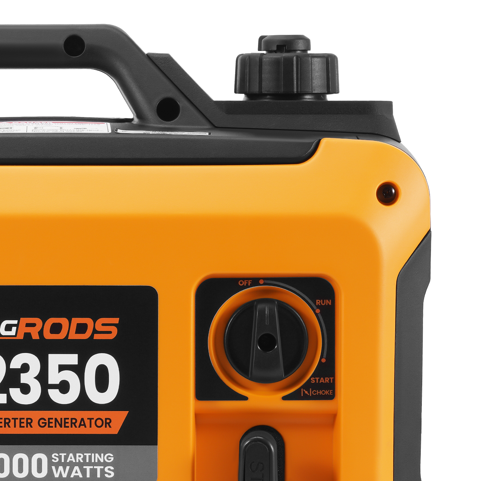 2000W Generator Petrol Inverter Portable Suitcase Silent 15KG Camping RV SUV