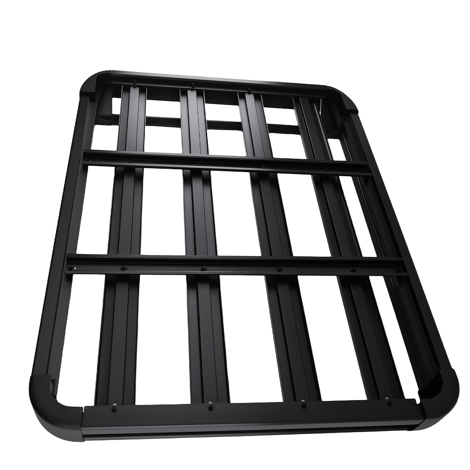 Universal Aluminium Roof Rack Basket Tray Luggage Cargo Carrier Black 127X100 CM