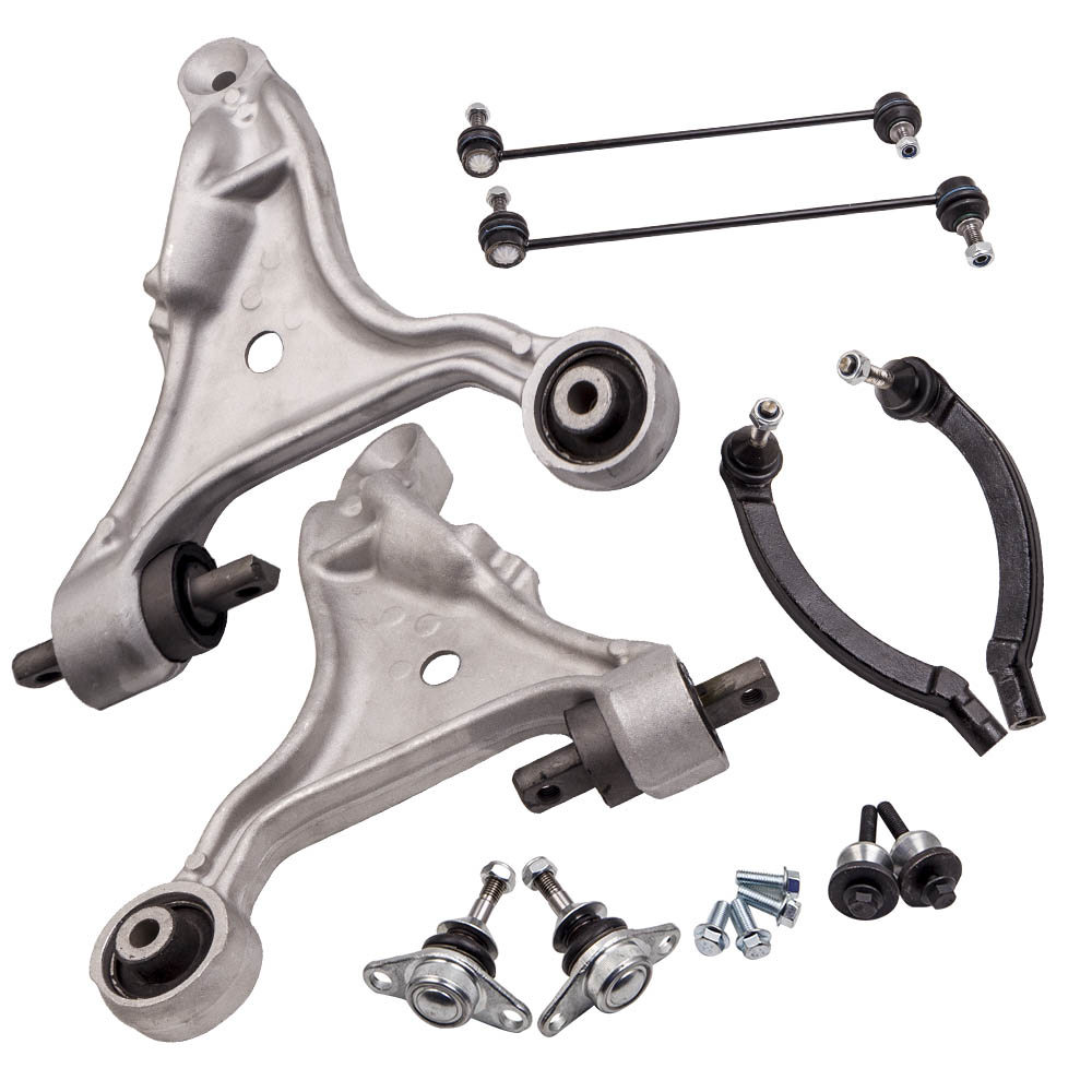 8pcs Front Suspension Track Control Arm Wishbone Kit For Volvo S60 V70 2.4 2.5