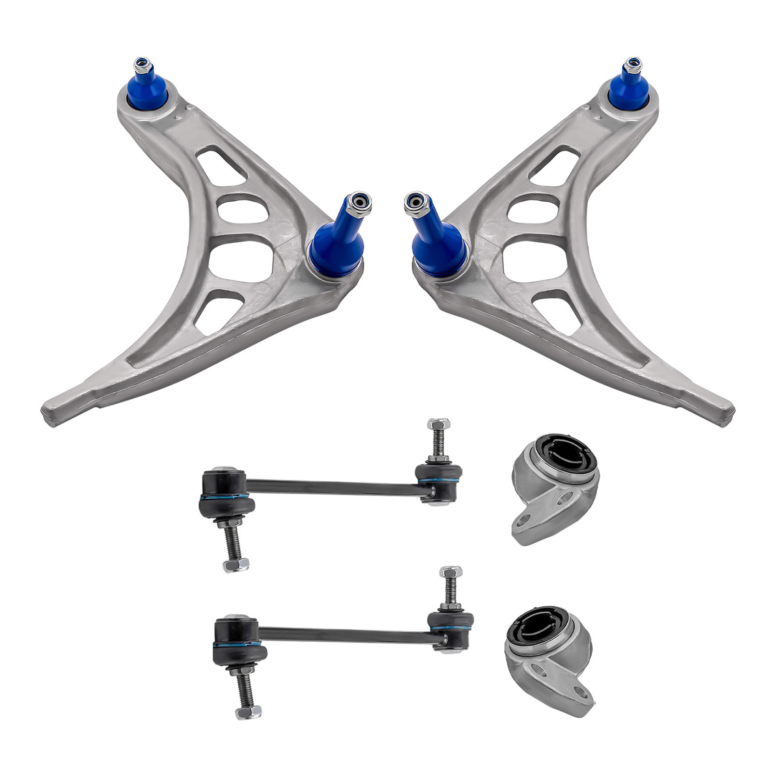 Kit Coupling Rod Stabiliser Sway Bar for BMW 3 Series E46 Coilovers 4pcs