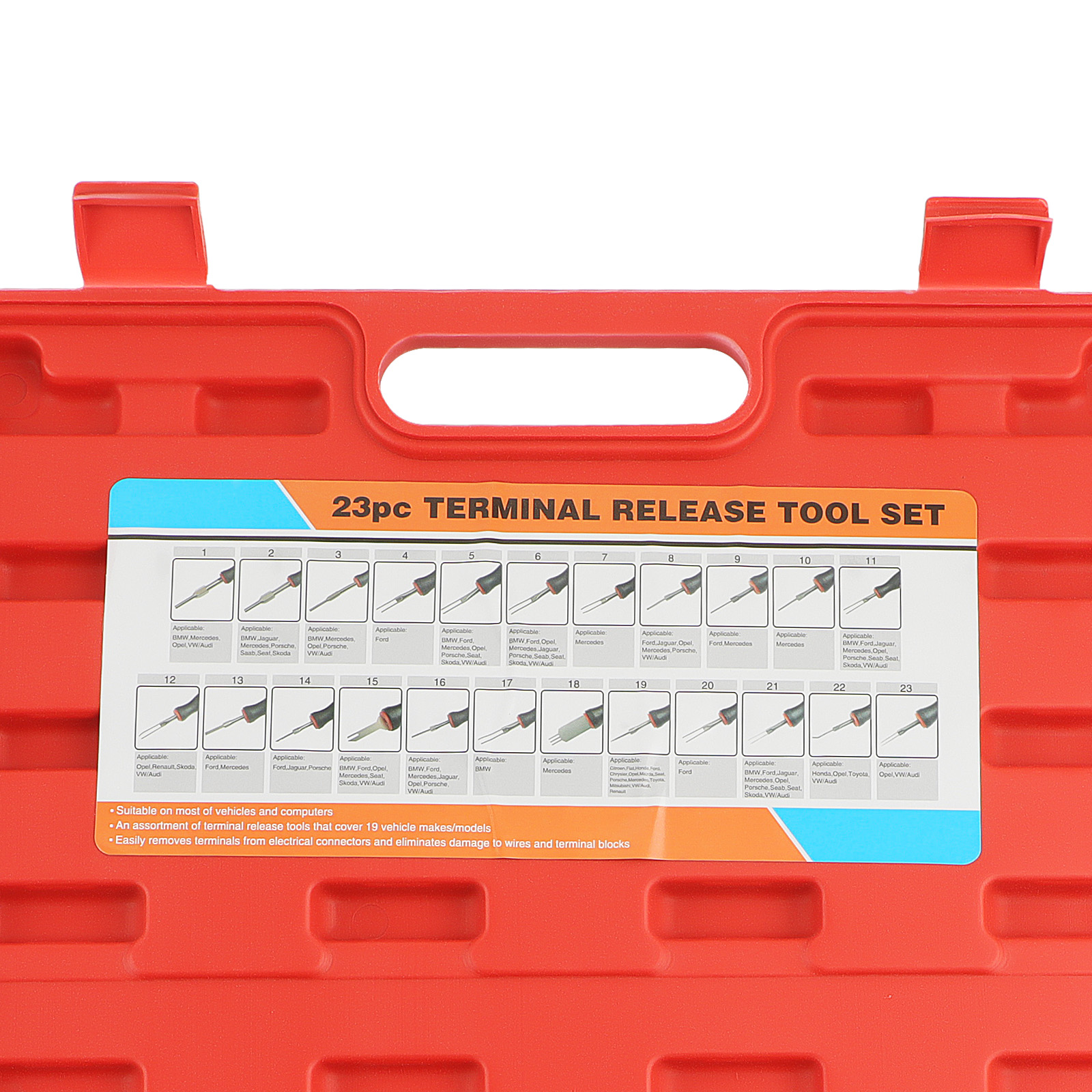 Wire Terminal Connector Release Tool Remover Crimp Pin Extractor for Audi VW NEW