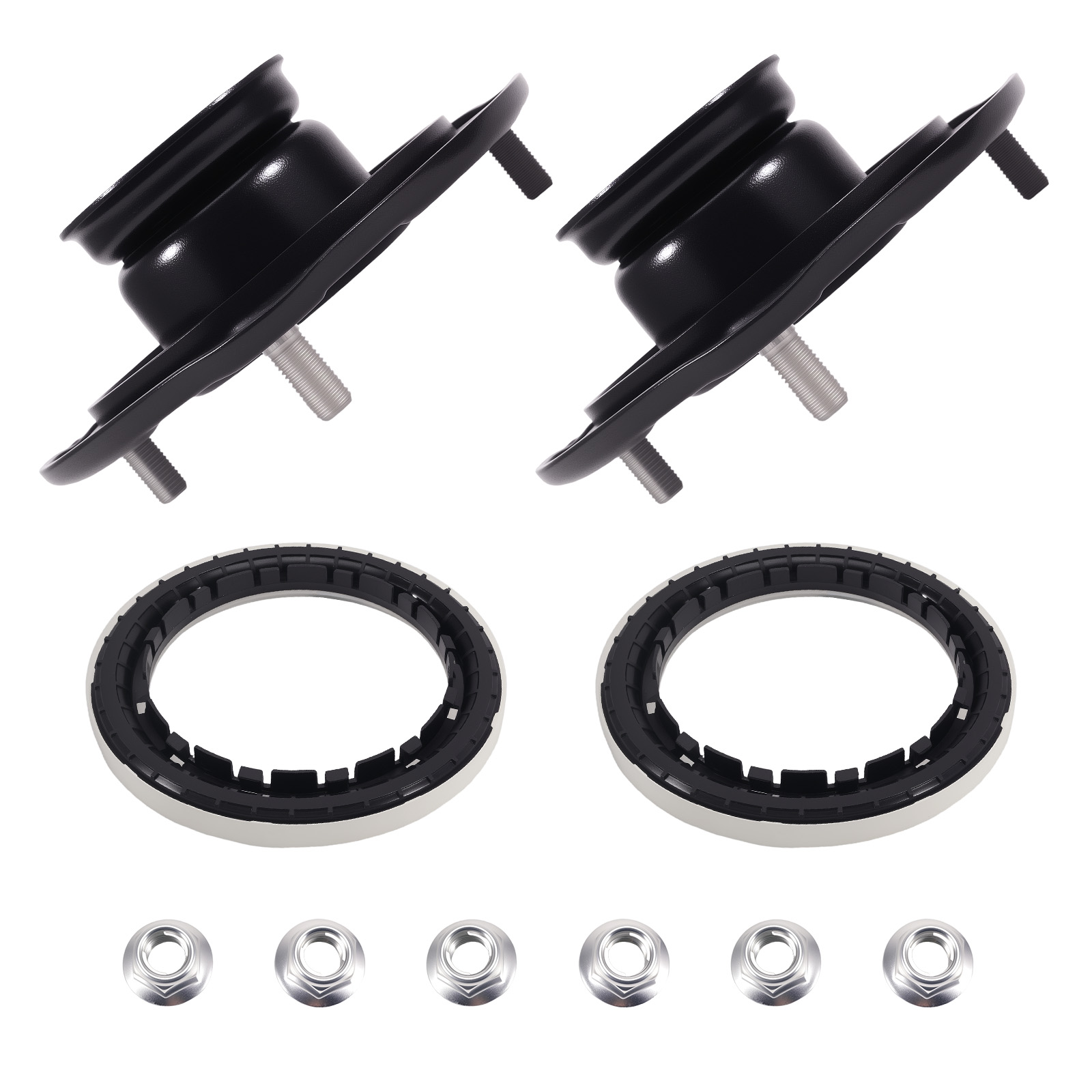 2pcs Support de jambe de suspension Avant for HYUNDAI SANTA FÉ ix55 GRANDEUR KIA