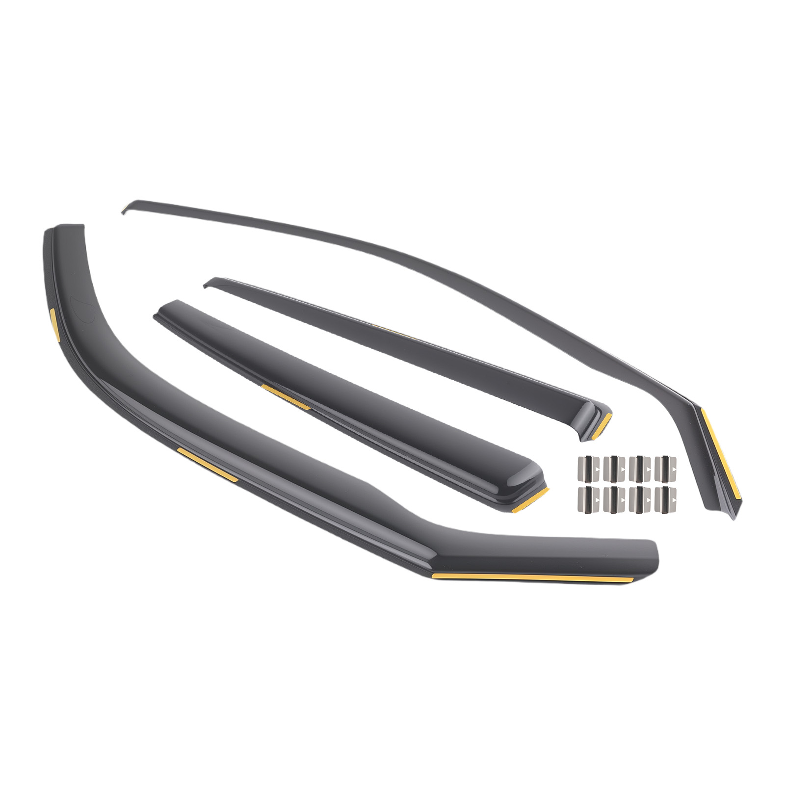 Wind Deflectors Visors for BMW X5 E70 2006-2013  5 Doors SUV  Tinted 4pc Set