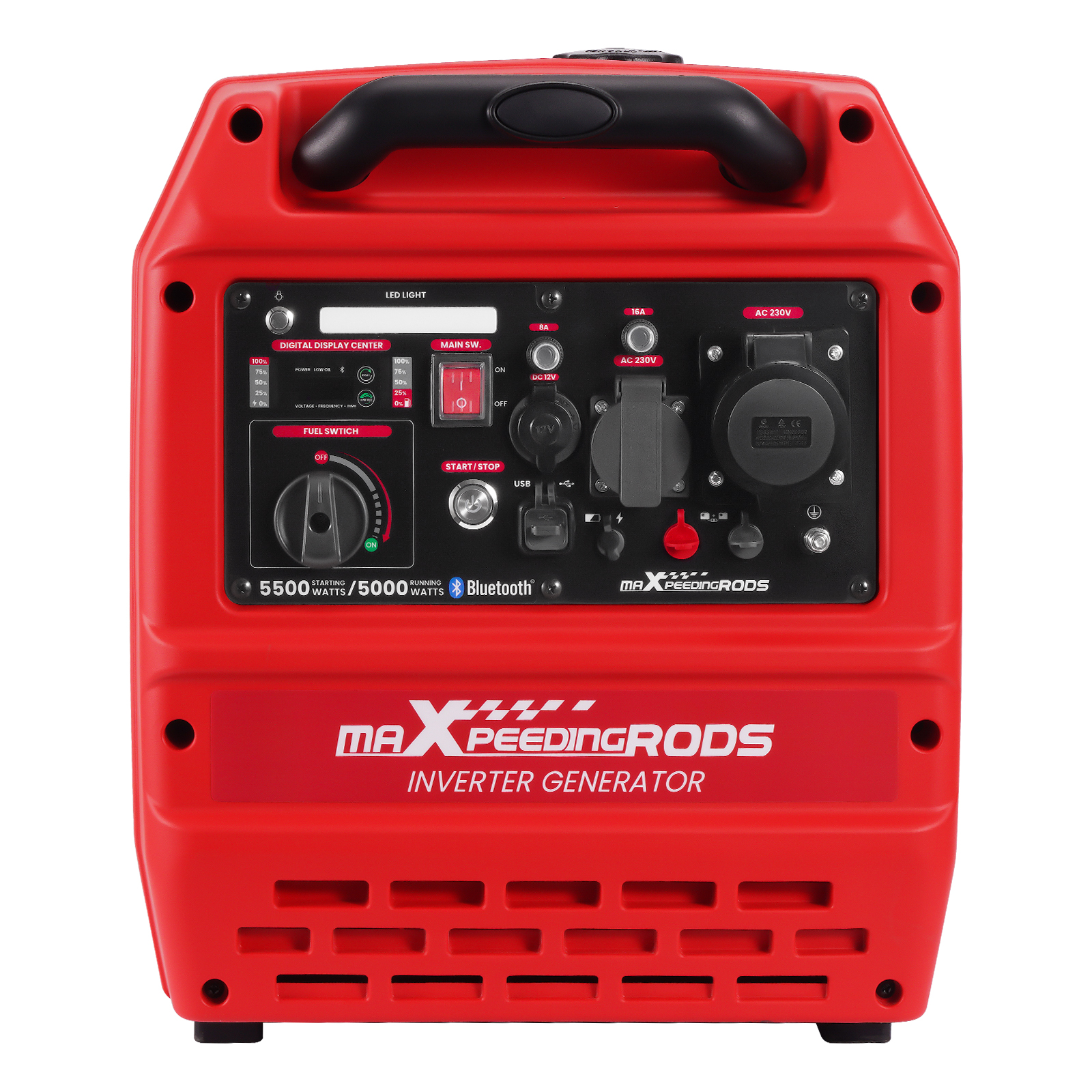 Générateur Inverter 5.5KW 230V à essence Groupes électrogènes for camping car