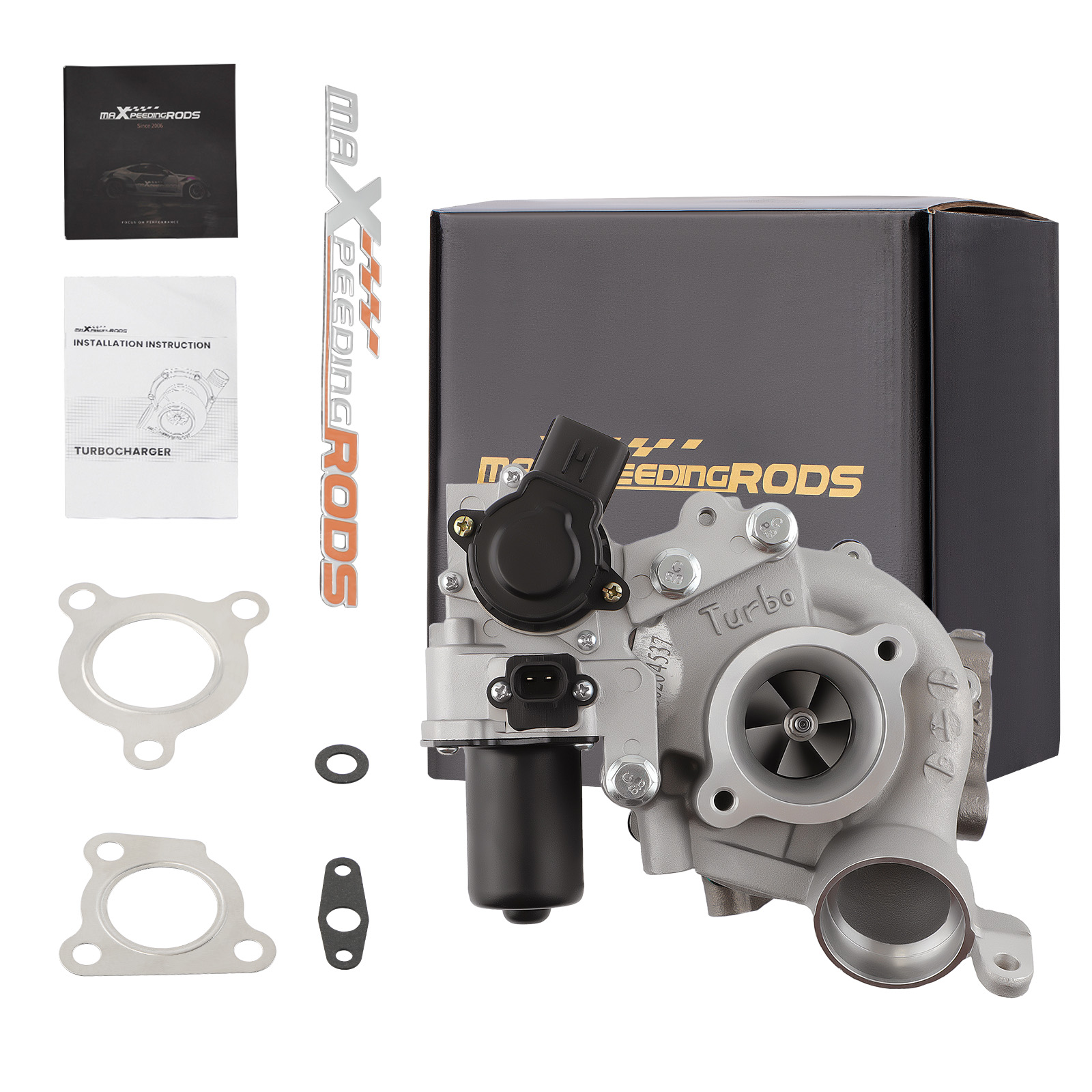 Turbo charger RHV4 17208-51010 VB37 for Toyota Landcruiser 4.5 D4D V8 1VD-FTV