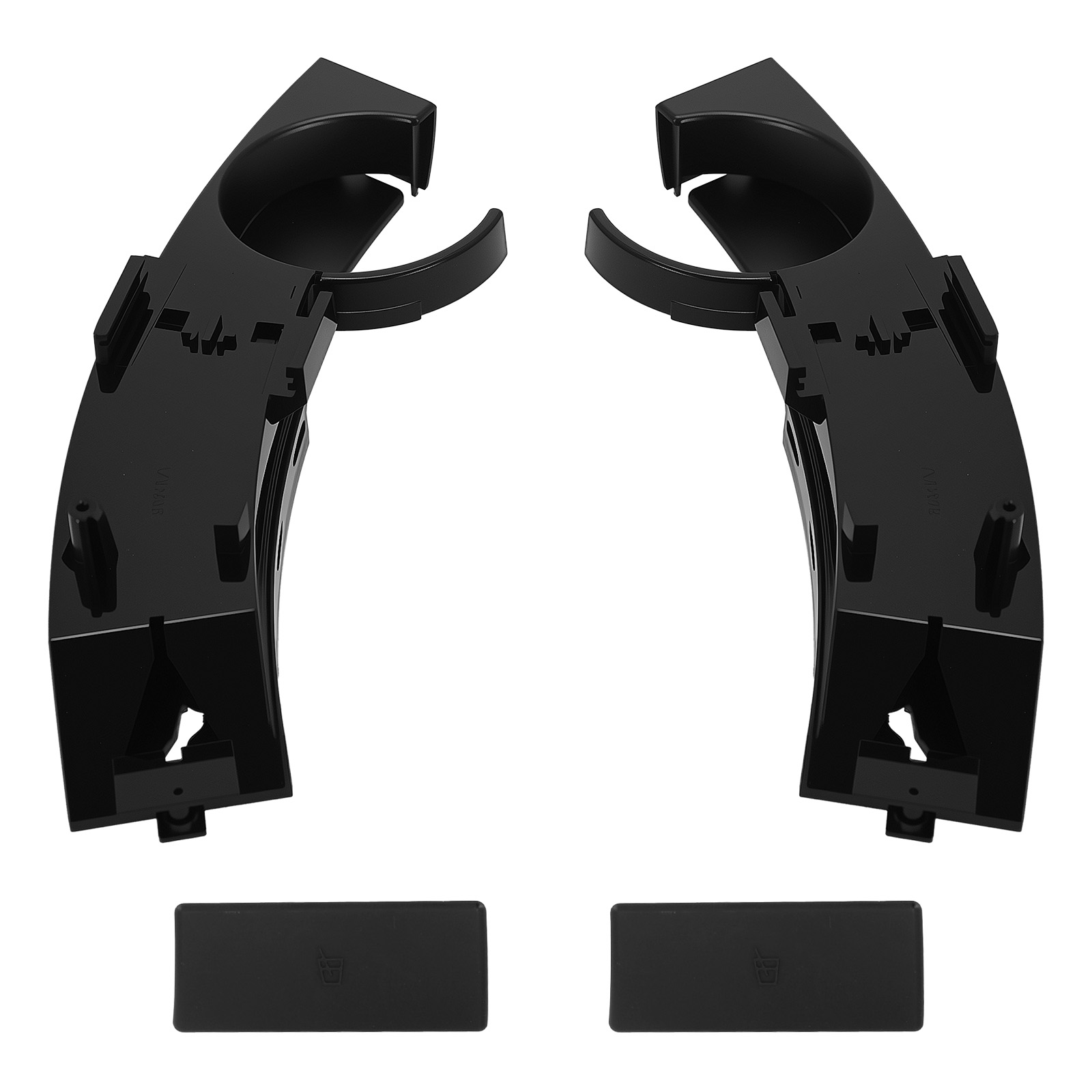 2Pcs Cup Holder for BMW Z4 E85 E86 2003-2008 51457070323 51457070324 Black