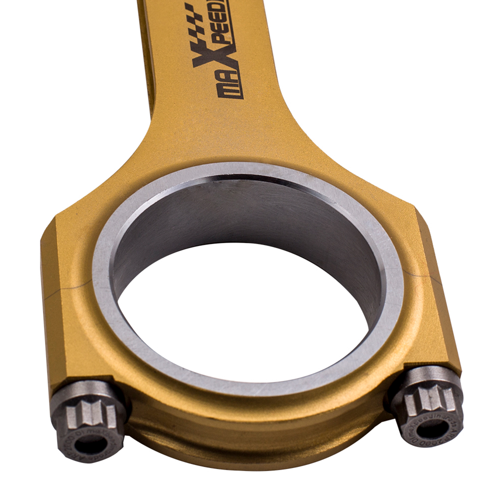 H-Beam Titanizing 4340 EN24 Connecting Rods + ARP Bolts for Peugeot 207 EP6CDTS