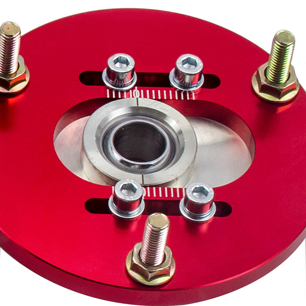 Coilover Suspension Camber Plates For BMW 3 Series E36 1991–1998 Red