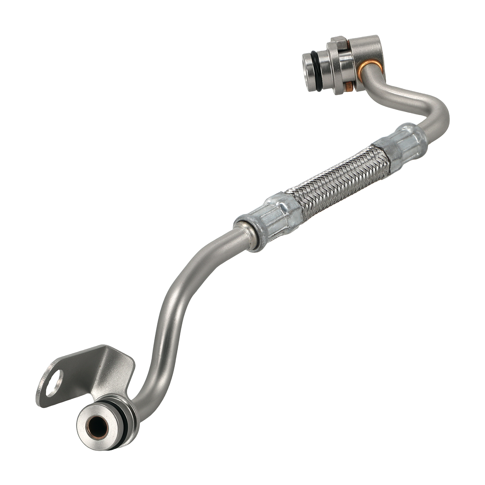 Tube d'Huile du Turbo Turbocompresseur for BMW N54 135i 335i 11427562797 Inox