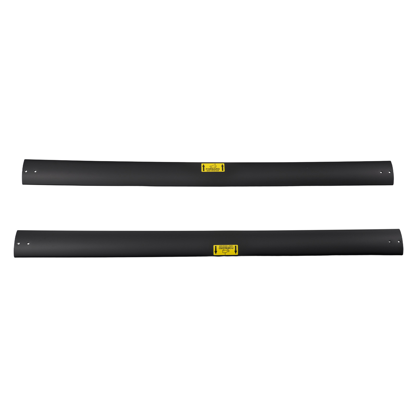Roof Rails Rack Cross Bars Aluminium Black For Toyota RAV4 MK3 2006-2012