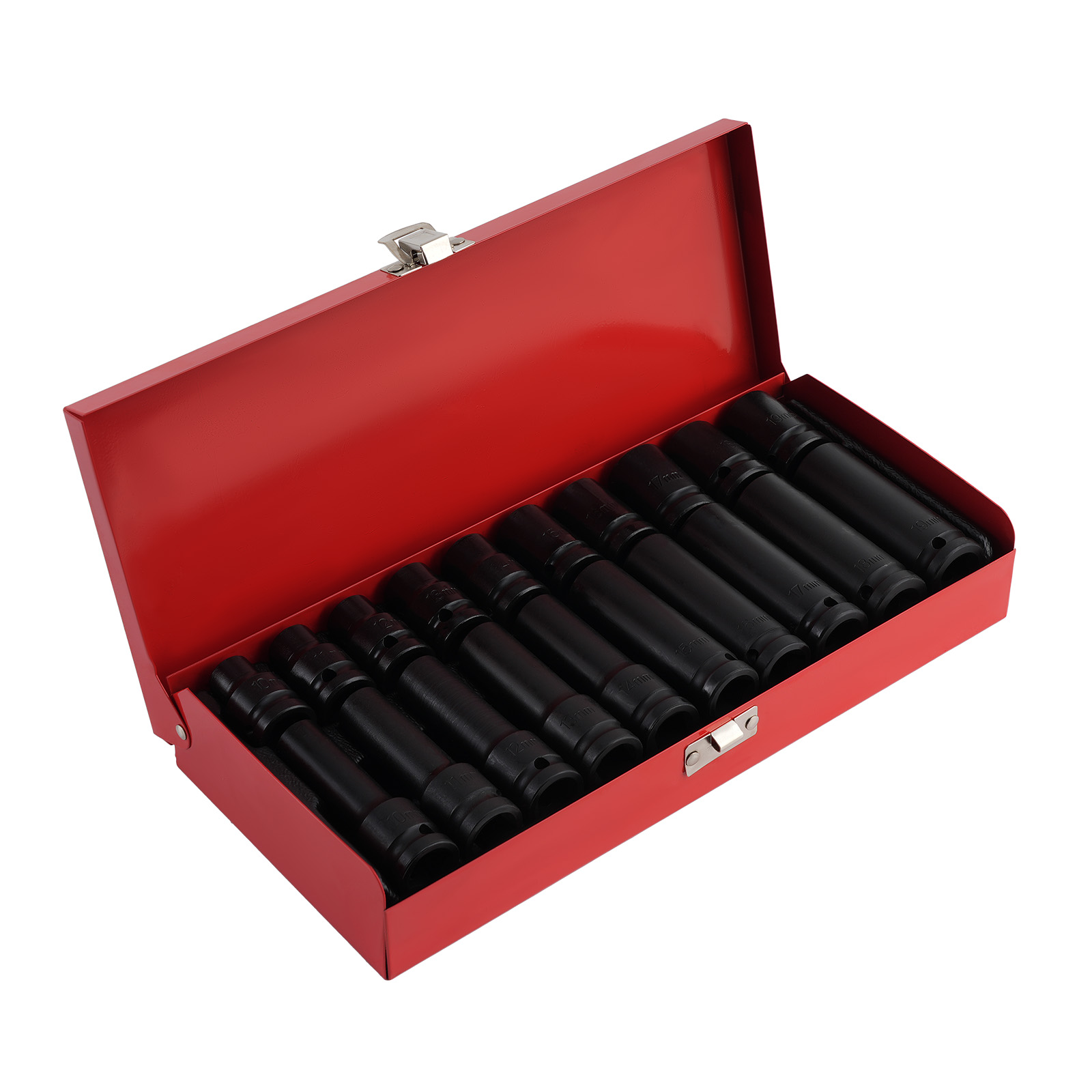 BFO Heavy Duty 1/2 Drive Deep Impact Socket Set Long Reach Wheel Wrench Nut 20PC