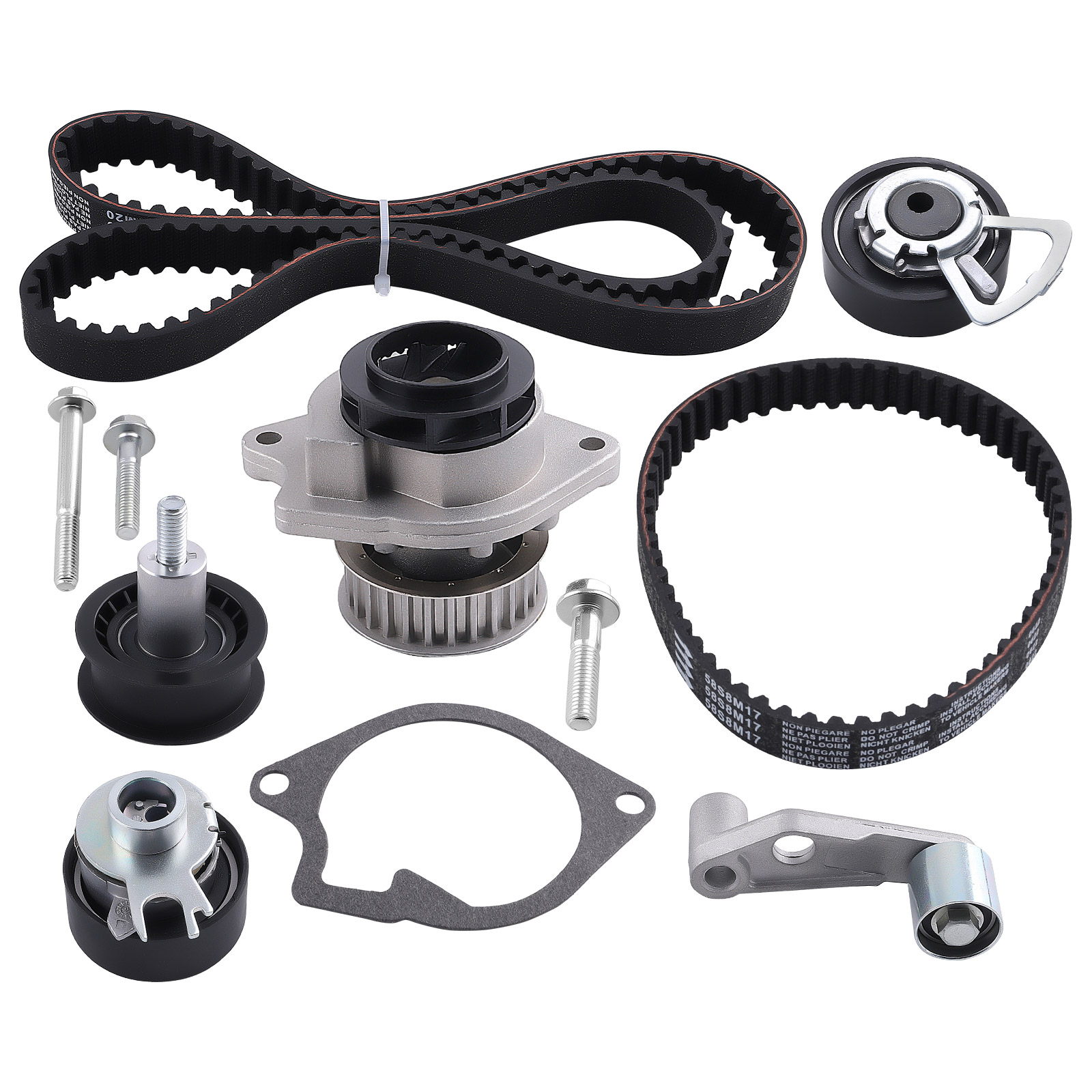 Courroie de distribution + pompe à eau For Vw Golf Lupo Polo Fabia K025565XS
