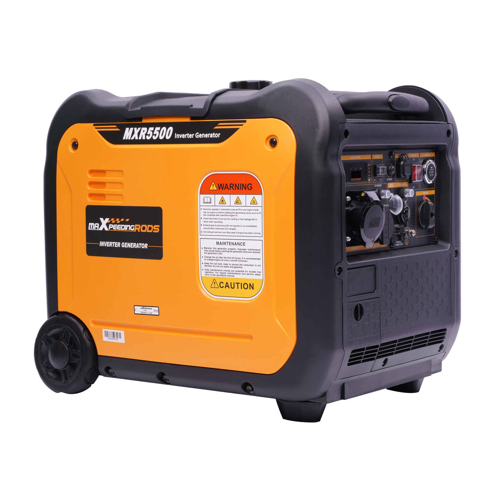 Groupes électrogènes Inverter 5KW Démarrage à distance génerateur 52kg portable
