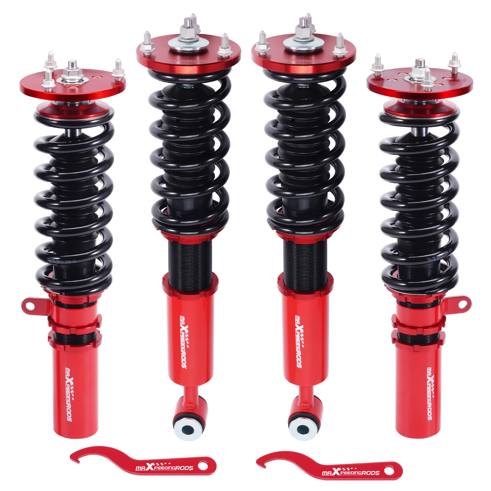 4x Suspension Struts for BMW E60 530i,535i série 5 Réglable Amortisseur