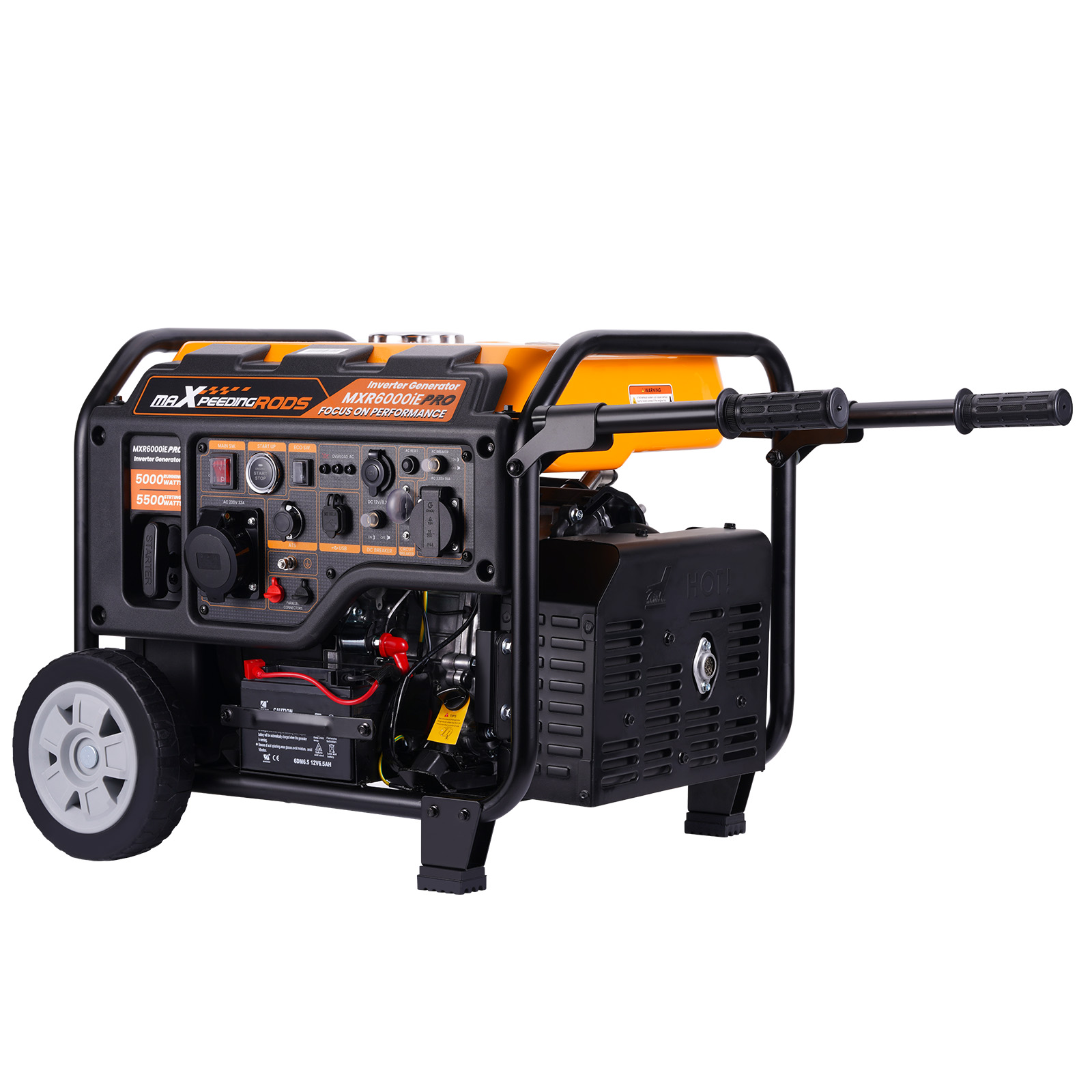 Groupes électrogènes Inverter 5.5KW essence électrique Démarrage maXpeeding