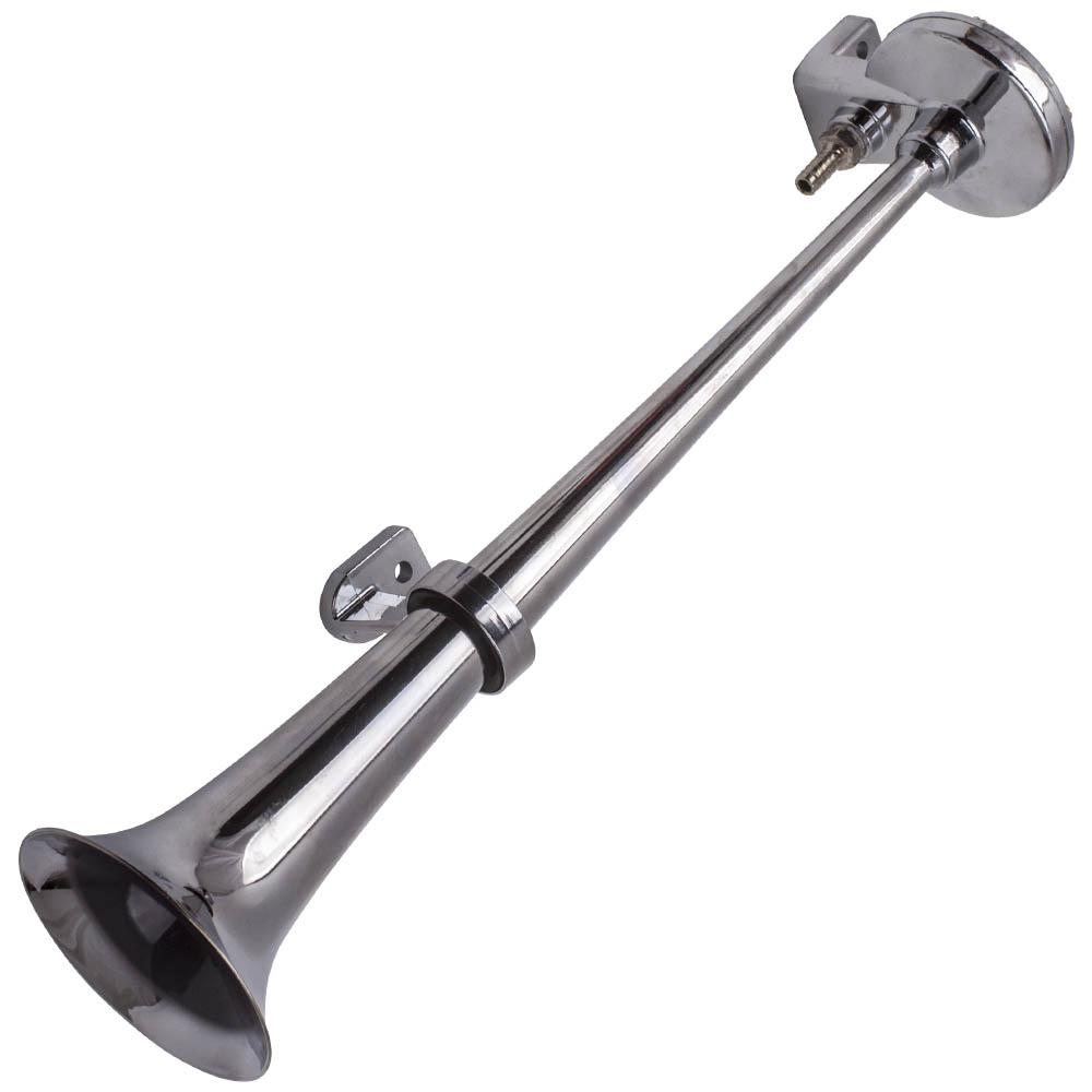 12V 150DB Druckluft Hupe Horn für PKW LKW Auto Silber ...