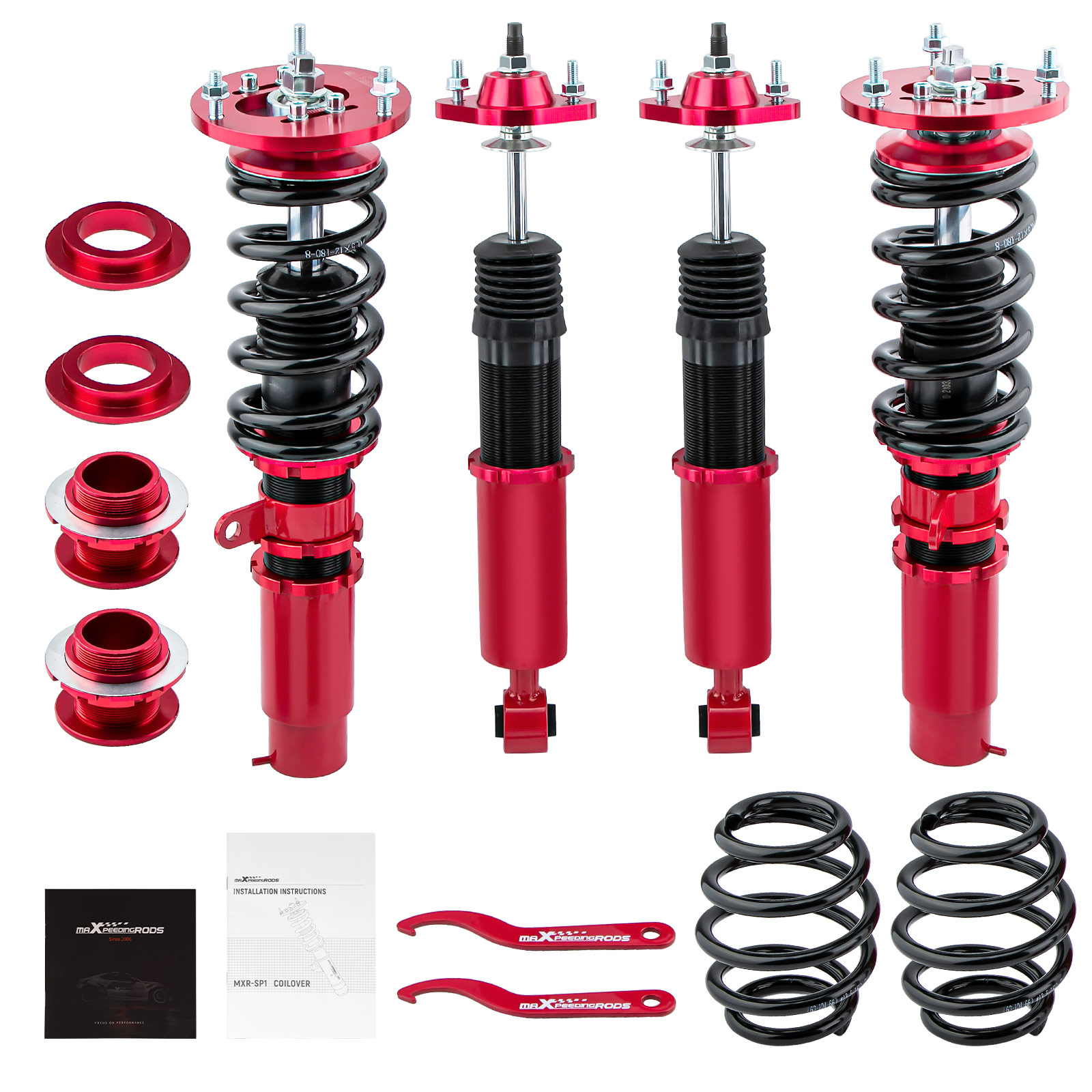 Coilovers Suspension Kit for BMW 3 Series E46 Saloon/Coupe 2WD 98-05 318d 330ci