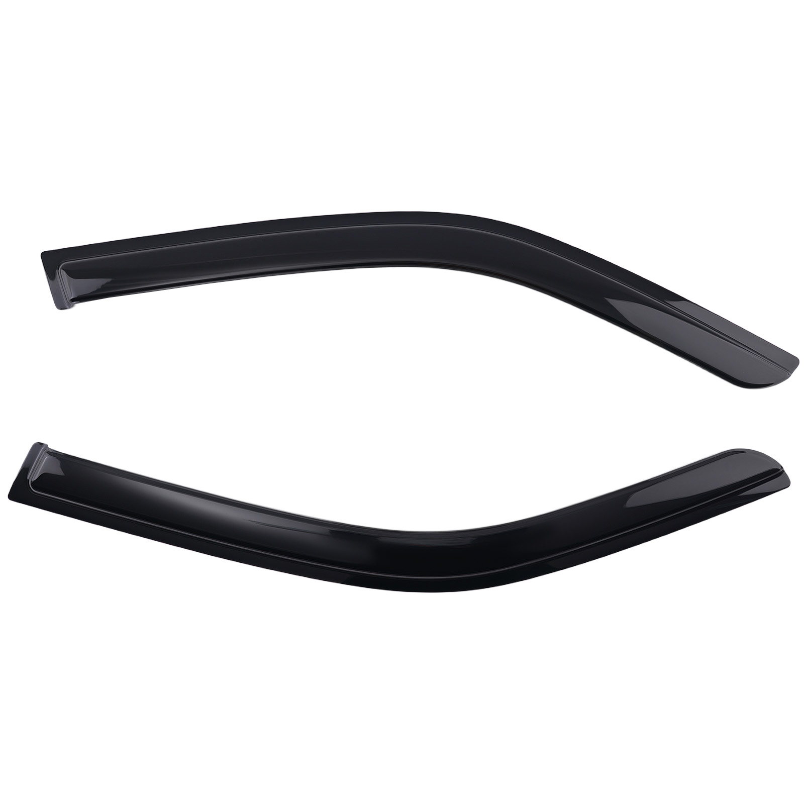 Rain Guards for Ford Kuga 2008-2012 Outside Mount Black  Front Rear 4-Piece Set