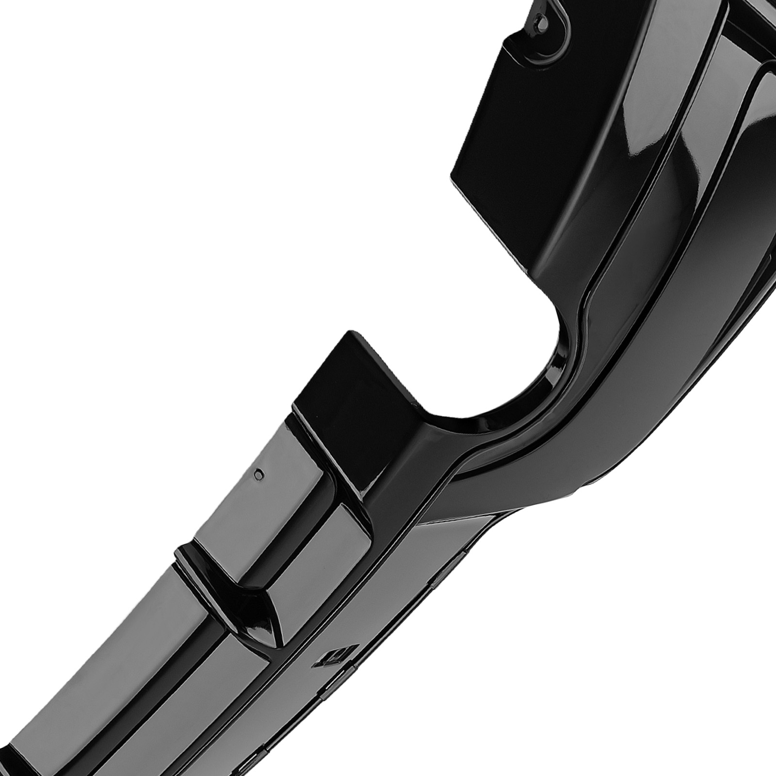 Gloss Black Rear Diffuser For BMW 1 Series F20 F21 PRE-LCI M Sport 2011-2015