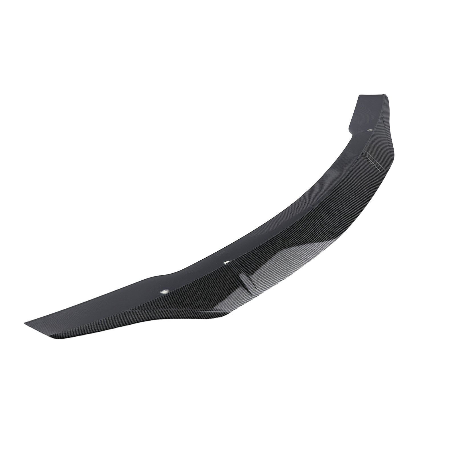 Boot Lip Spoiler for Mercedes Benz C Class W204 Saloon C63 2007-2014 Carbon Look