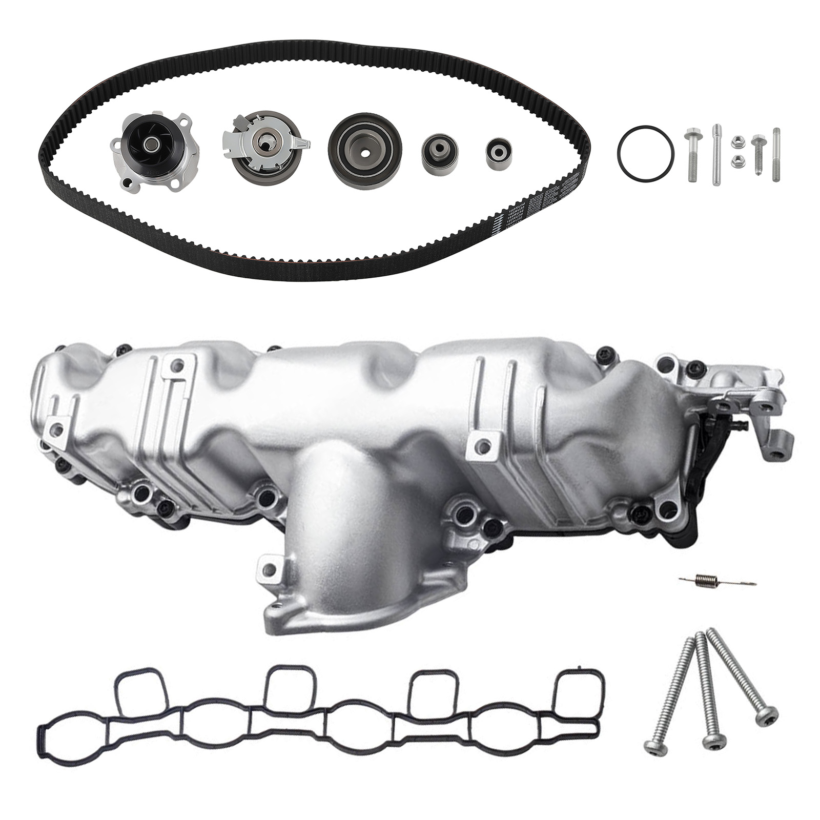 Timing Belt Kit & Intake Manifold for VW Golf MK5 MK6 2.0 TDI 2005-2012 Audi A3