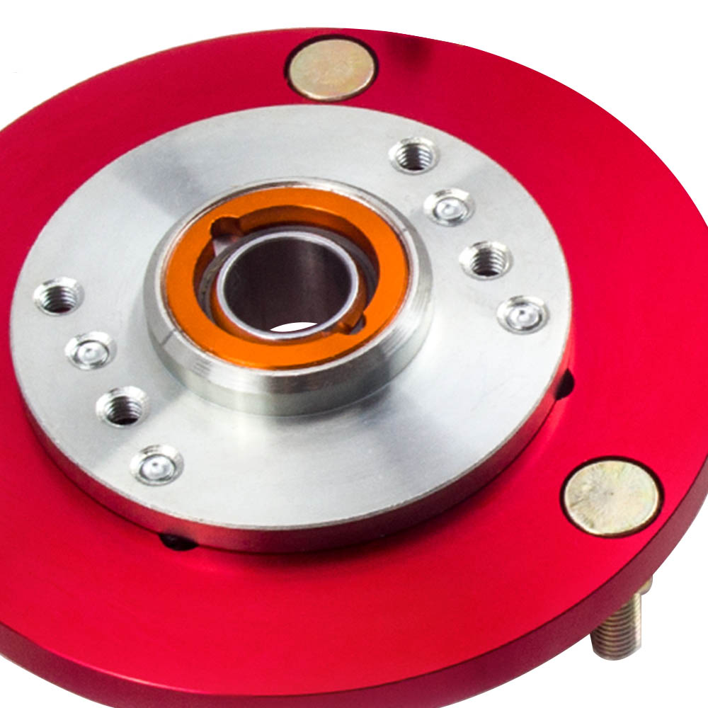 Coilover Suspension Camber Plates For BMW 3 Series E36 1991–1998 Red