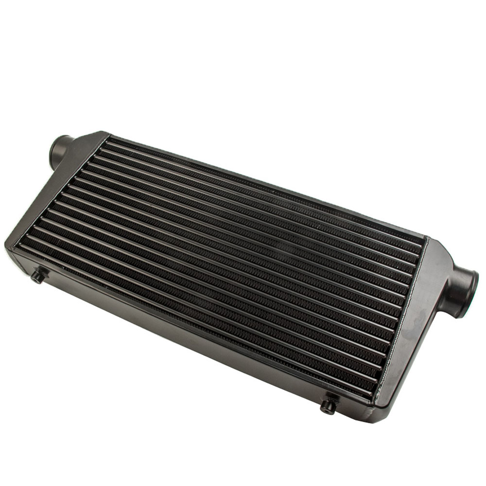 Noire Intercooler 600x300x76mm Turbo Intercooler Universel & 3