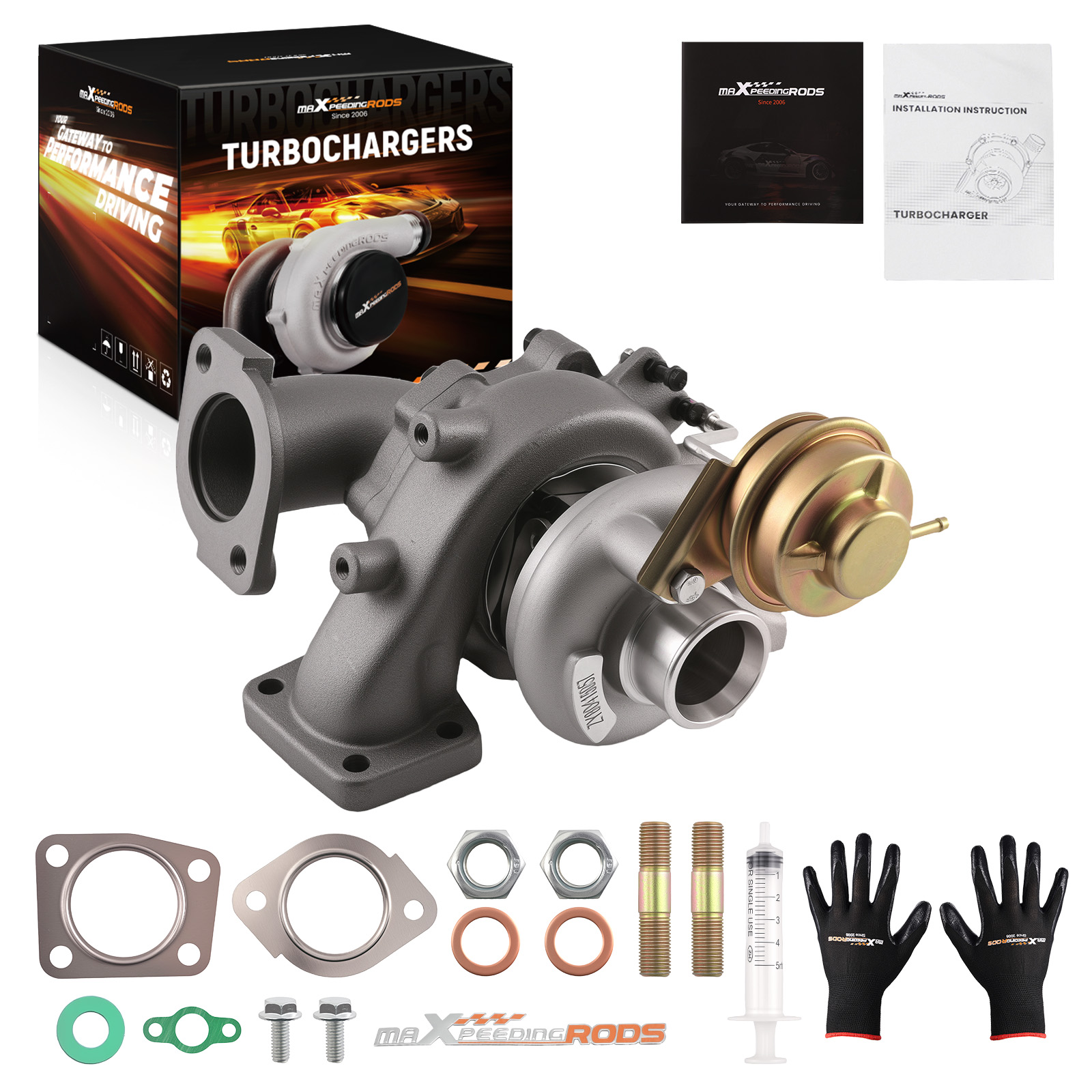 Turbocharger for Mitsubishi Shogun/Pajero 2.5L D 4D56 Euro 3 Turbo 49135-02652