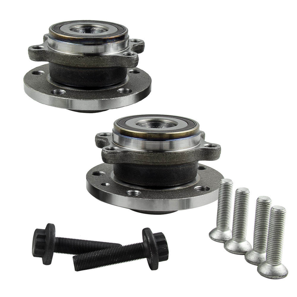 2x Front Left Right Wheel Bearing Kit Fits For Vw Skoda Seat Audi 1T0498621
