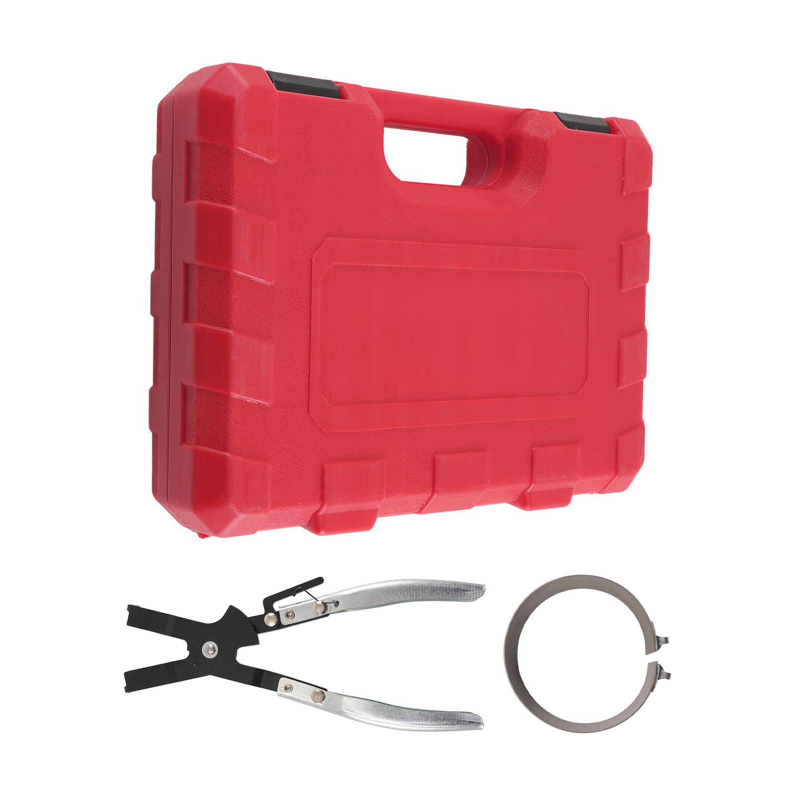 Professional Piston Ring Compressor Cylinder Installer with Plier & 6 Band Tool