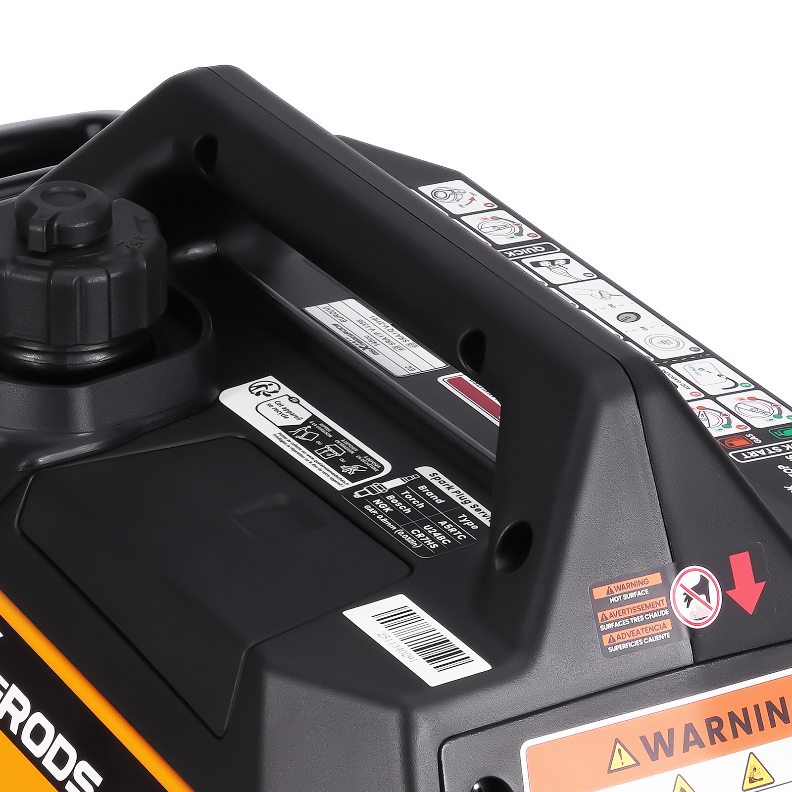 Groupe Electrogene Inverter LPG/Essence 3000w Generateur Electrique Silencieux