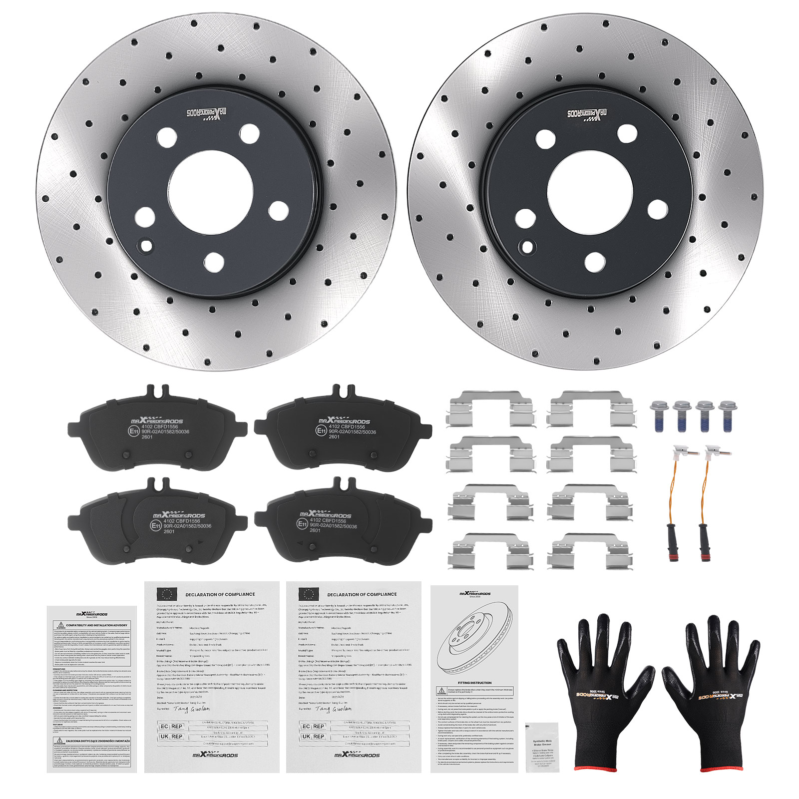 Disques et Plaquettes Frein for Mercedes-Benz C-Klasse T-Model S204