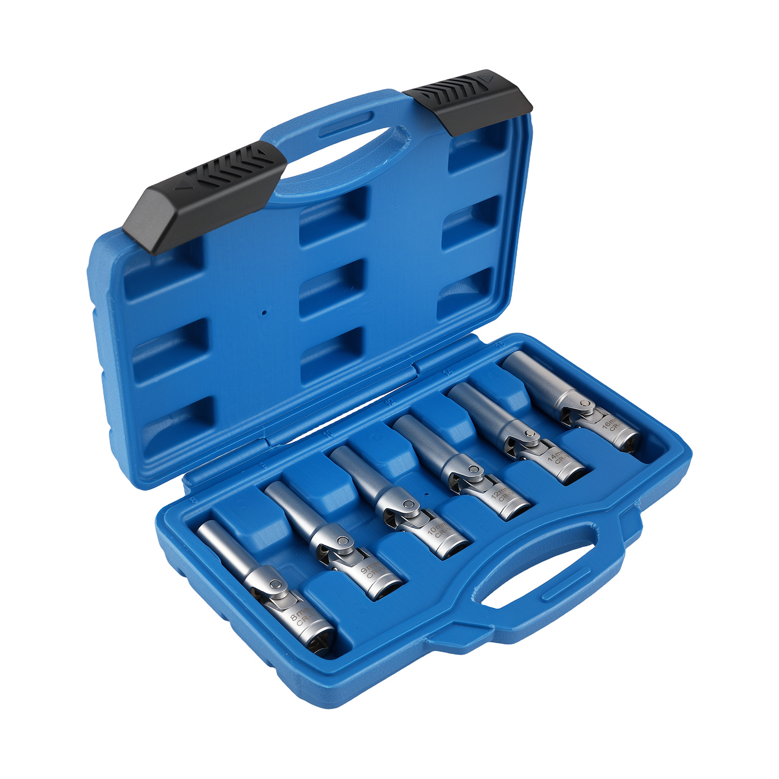 Workshop Pro Plus Glow Plug Socket Set for Engine 8mm-16mm 3/8