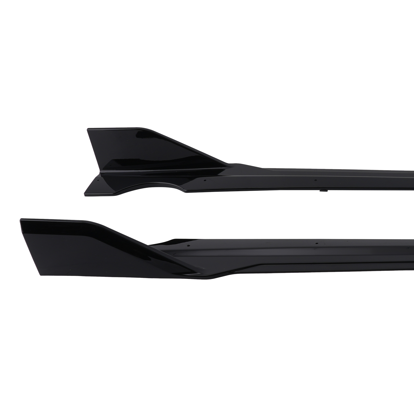 Body Side Skirt Extensions for BMW X5 G05 M Sport 2019-2025 Gloss Black ABS Lip