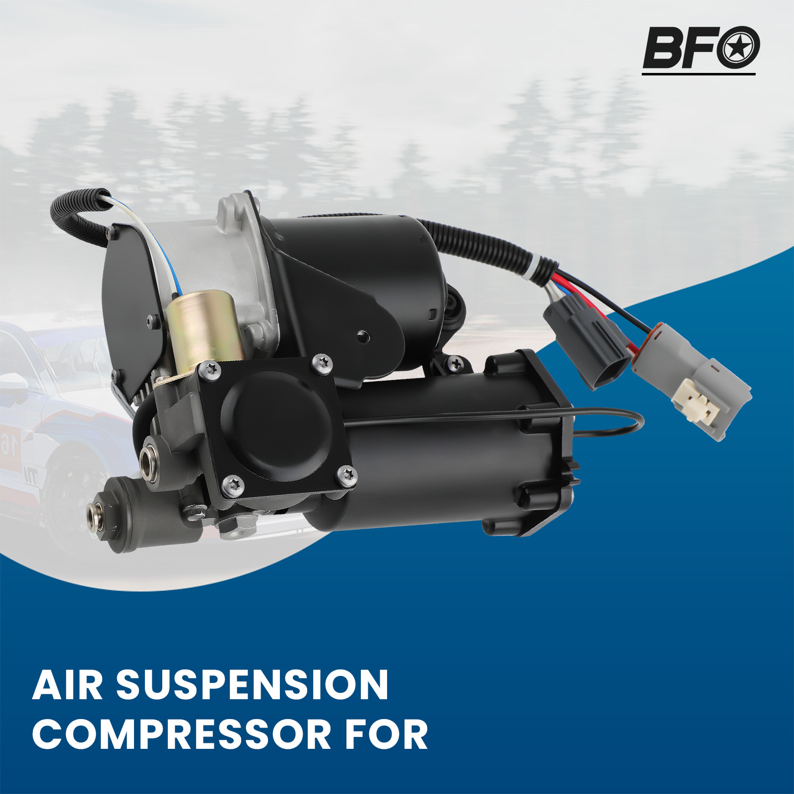 Air suspension compressor pump