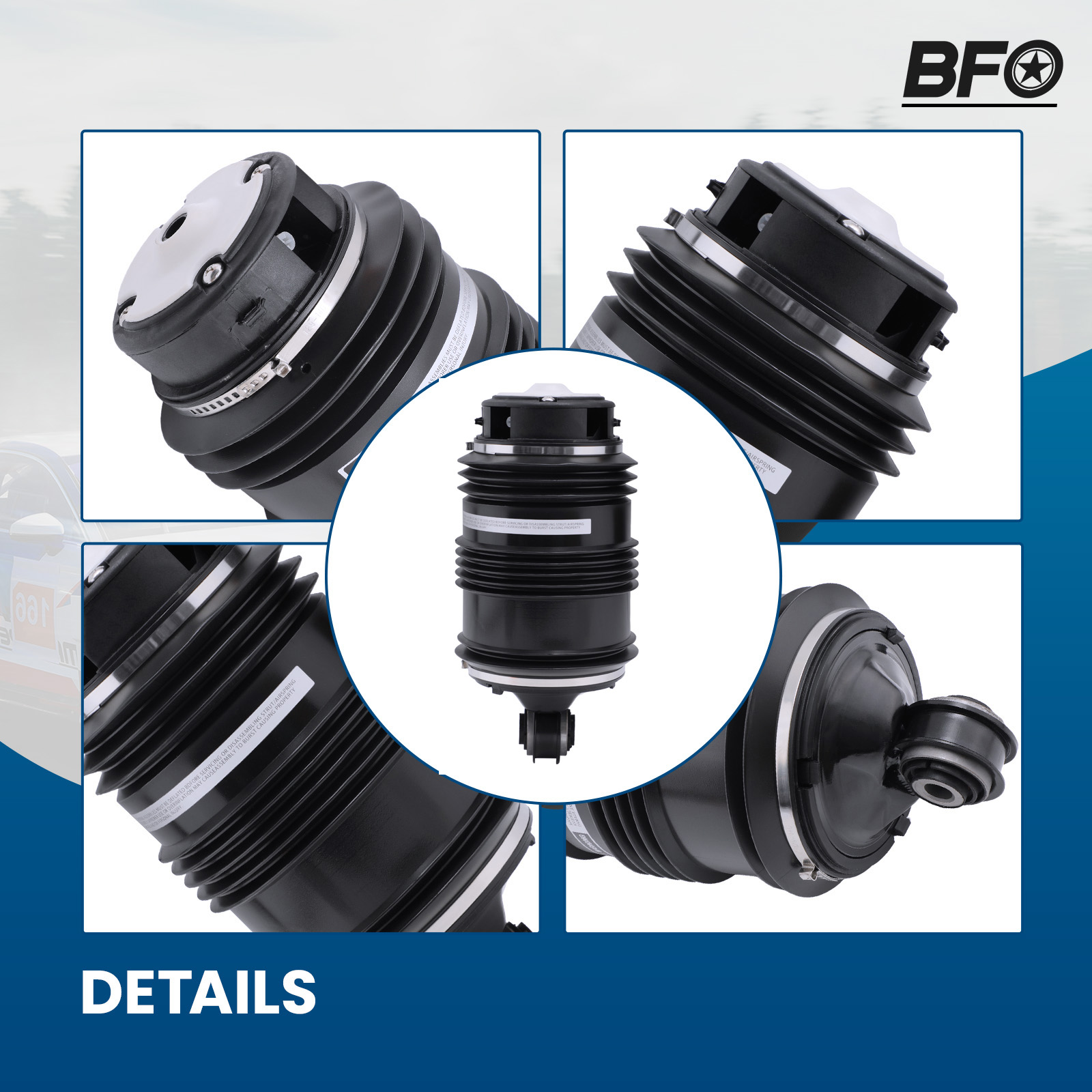 A-Premium 2Pcs Rear Suspension Coil Spring Set Compatible With Mercedes-Benz W211 Series E280 2007-2008, E320 E500 2002-2008, E350