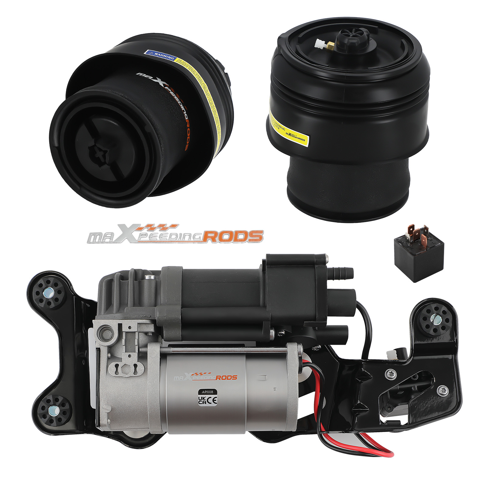 Air suspension compressor pump